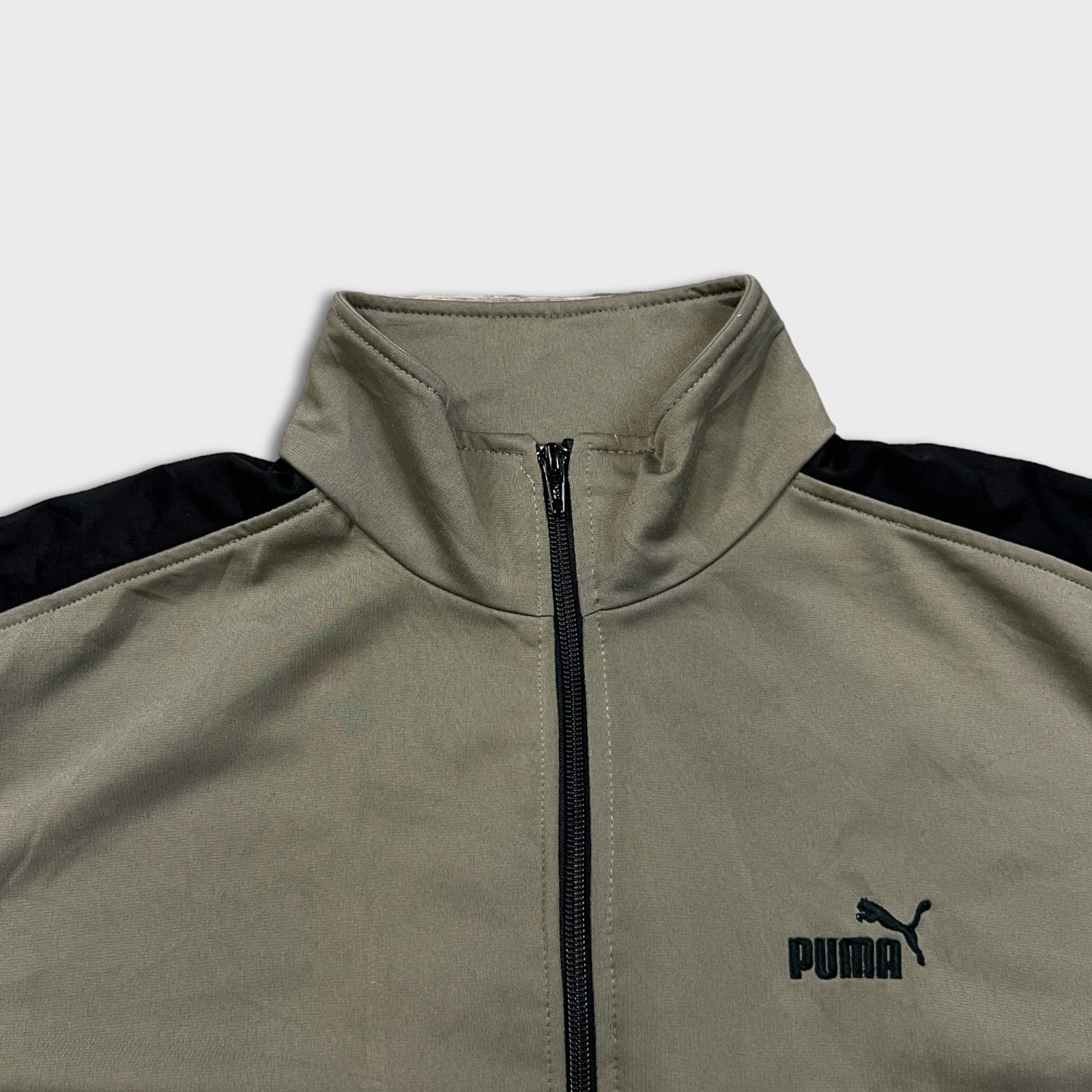 Puma × Vintage VTG Puma Track Jacket Medium Training Full Zip 90s Tracksuit Size US M / EU 48-50 / 2 - 2 Thumbnail