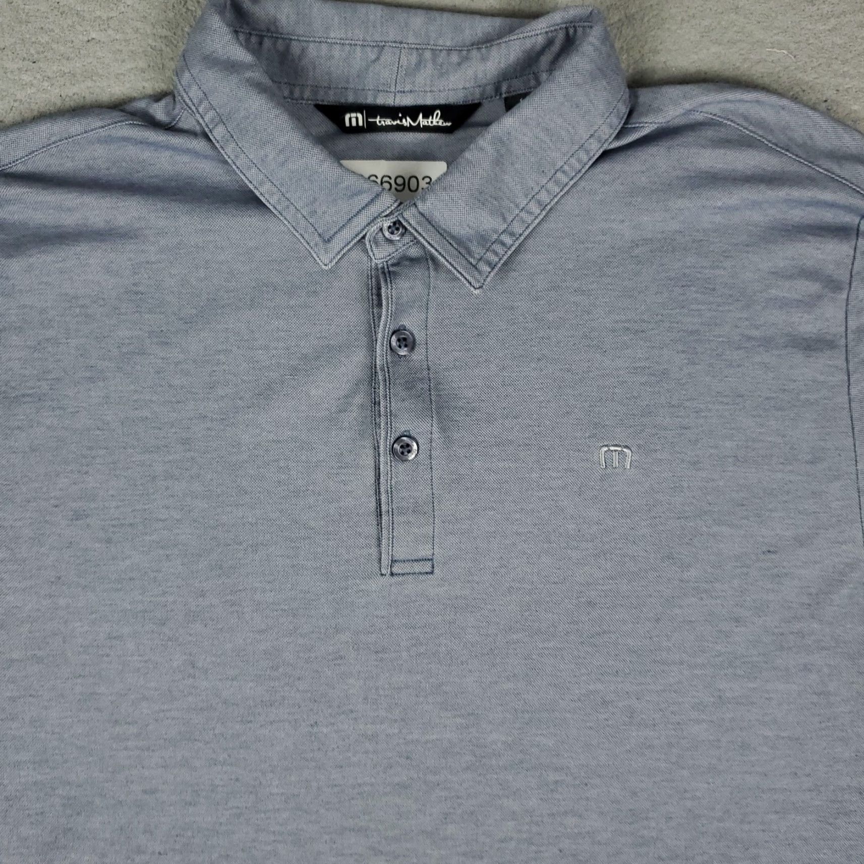 TravisMathew Travis Mathew Polo Shirt Mens Large Blue Golf Casual Short Sleeve Polo Shirt Mens Large Blue Golf Casual Short Sleeve Size US L / EU 52-54 / 3 - 2 Thumbnail