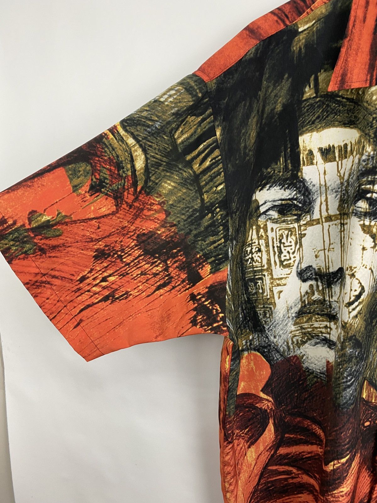 Karl Kani Y2K 90s Karl Kani Art Rap Print Shirt Avant Garde Rare Retro Size US XL / EU 56 / 4 - 5 Thumbnail