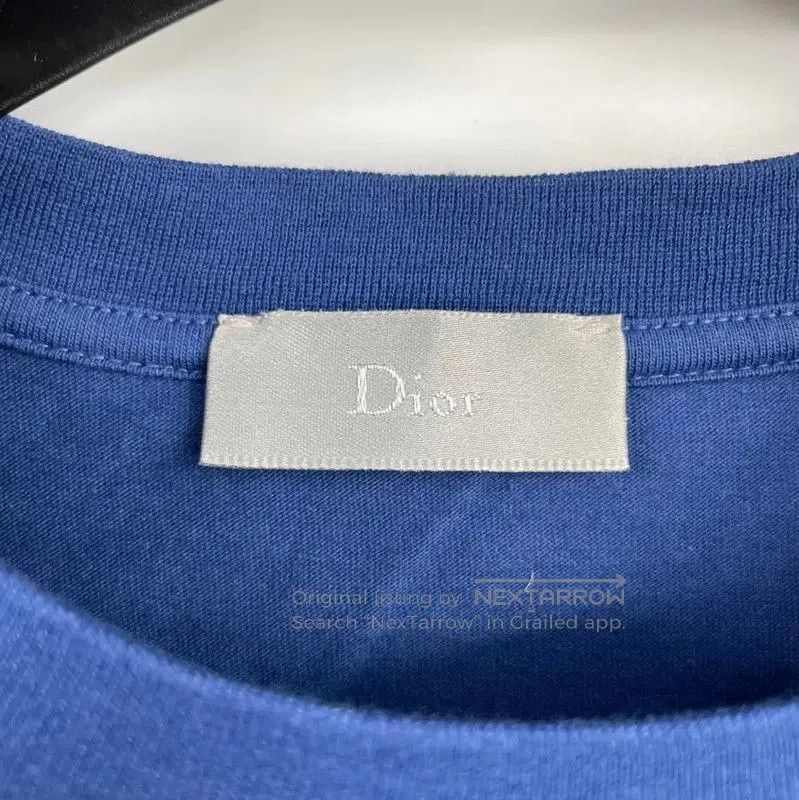 Dior Dior Blue Cotton Summer T. Size S / US 4 / IT 40 - 3 Thumbnail