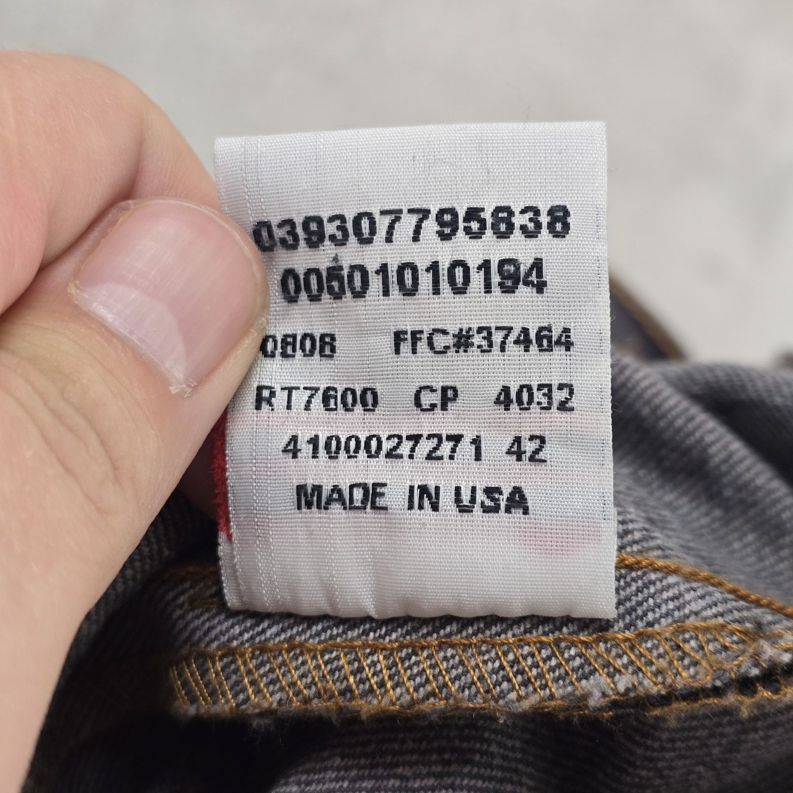 Levi's Vintage Levis 501 Jeans Mens 40x29 Straight Leg Y2K USA Size US 40 / EU 56 - 6 Thumbnail