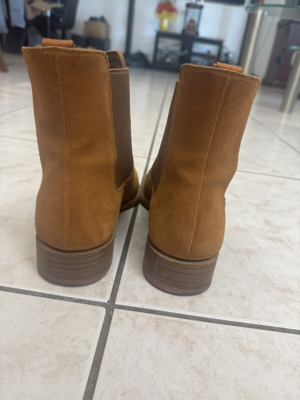 Story Et Fall Brown Tan Chelsea Boots Size US 7 / EU 40 - 6 Thumbnail