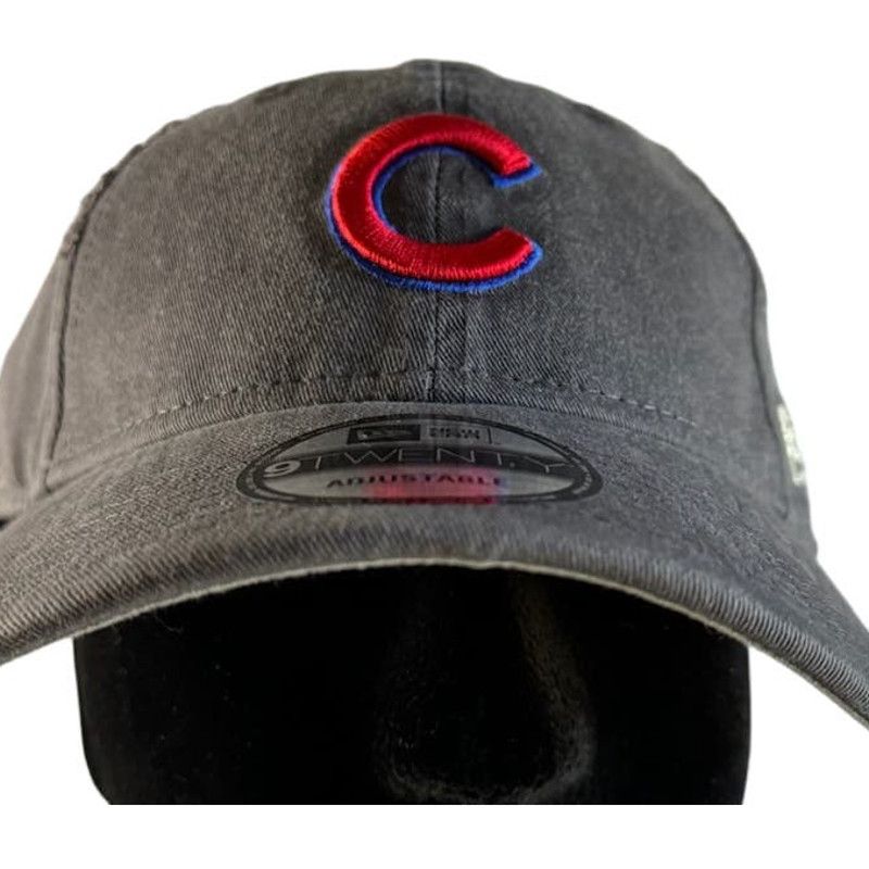 New Era Chicago Cubs Snapback Hat New Era Logo Ripped Style Ballcap ...