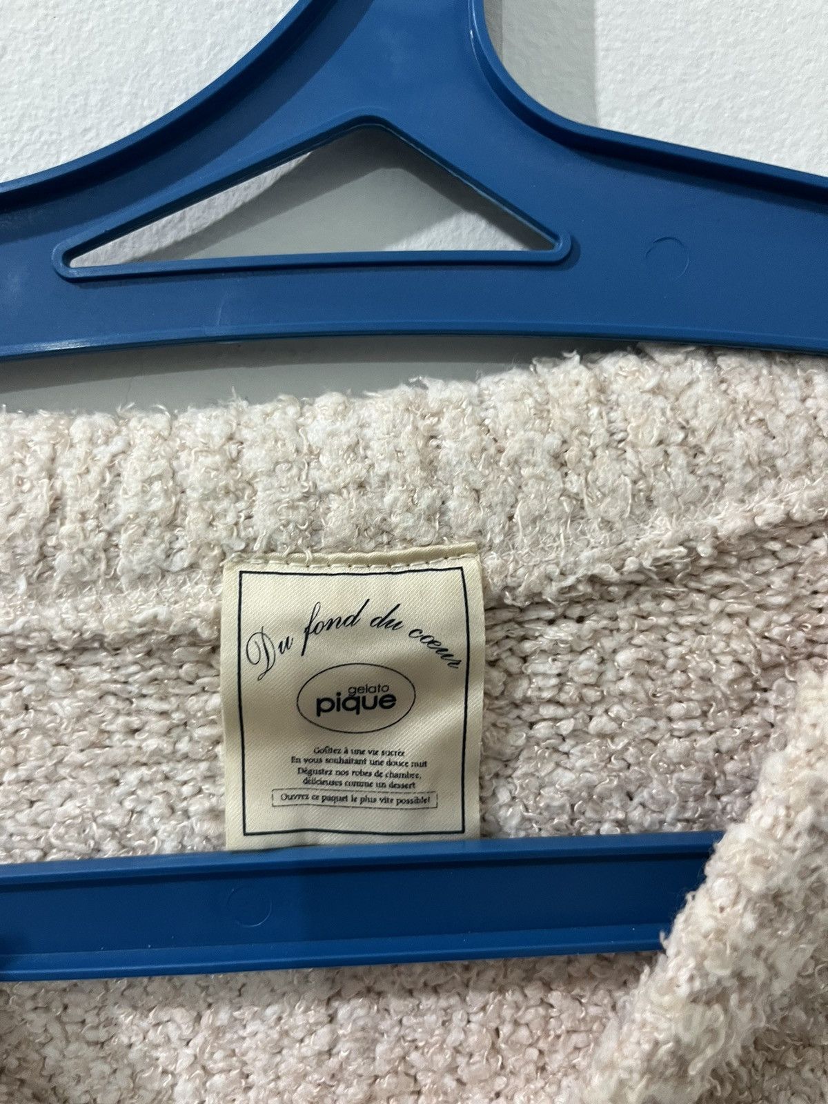 Japanese Brand JAPANESE BRAND GELATO PIQUE FAUX FUR COTTON SWEATER Size ONE SIZE - 7 Thumbnail