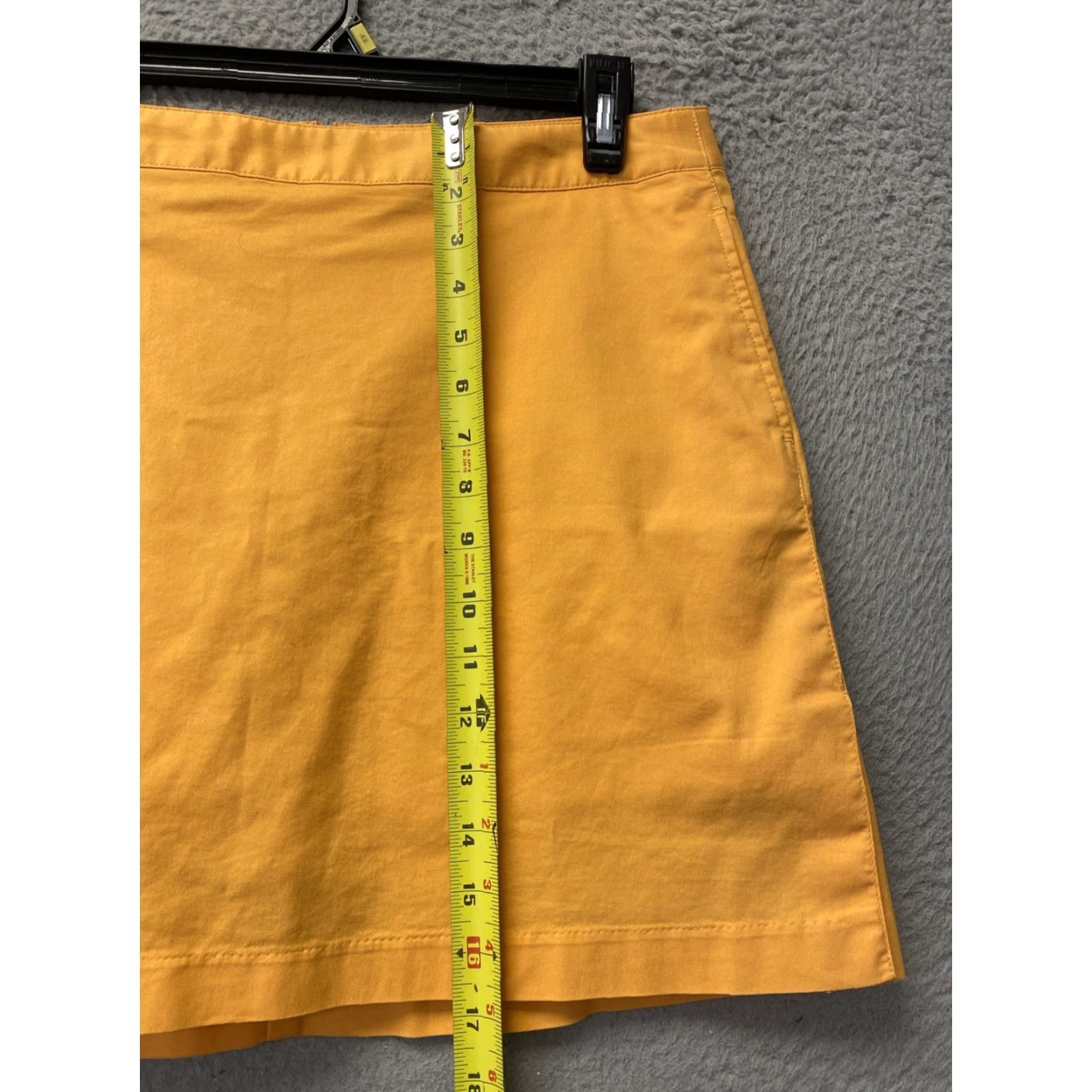 Adidas Adidas Skort Women 12 Tangerine Short Solid Polyester Lightweight Mid Rise Pull On Women Size 34" / US 12 / IT 48 - 7 Thumbnail