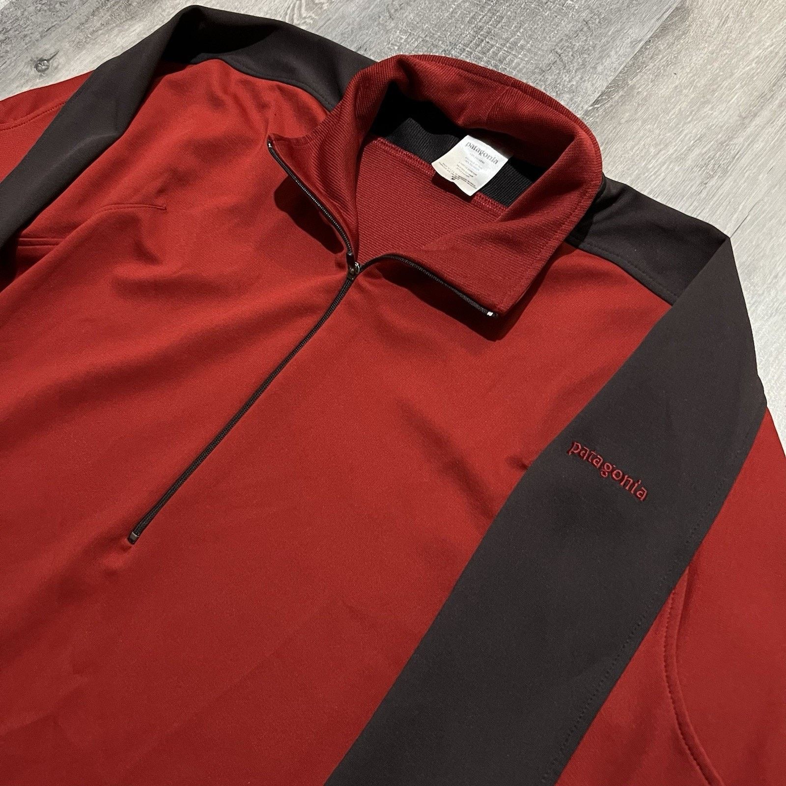 Patagonia Patagonia Pullover Mens M 1/2 Zip Mid Layer Mock Fleece Y2K Size US M / EU 48-50 / 2 - 3 Thumbnail