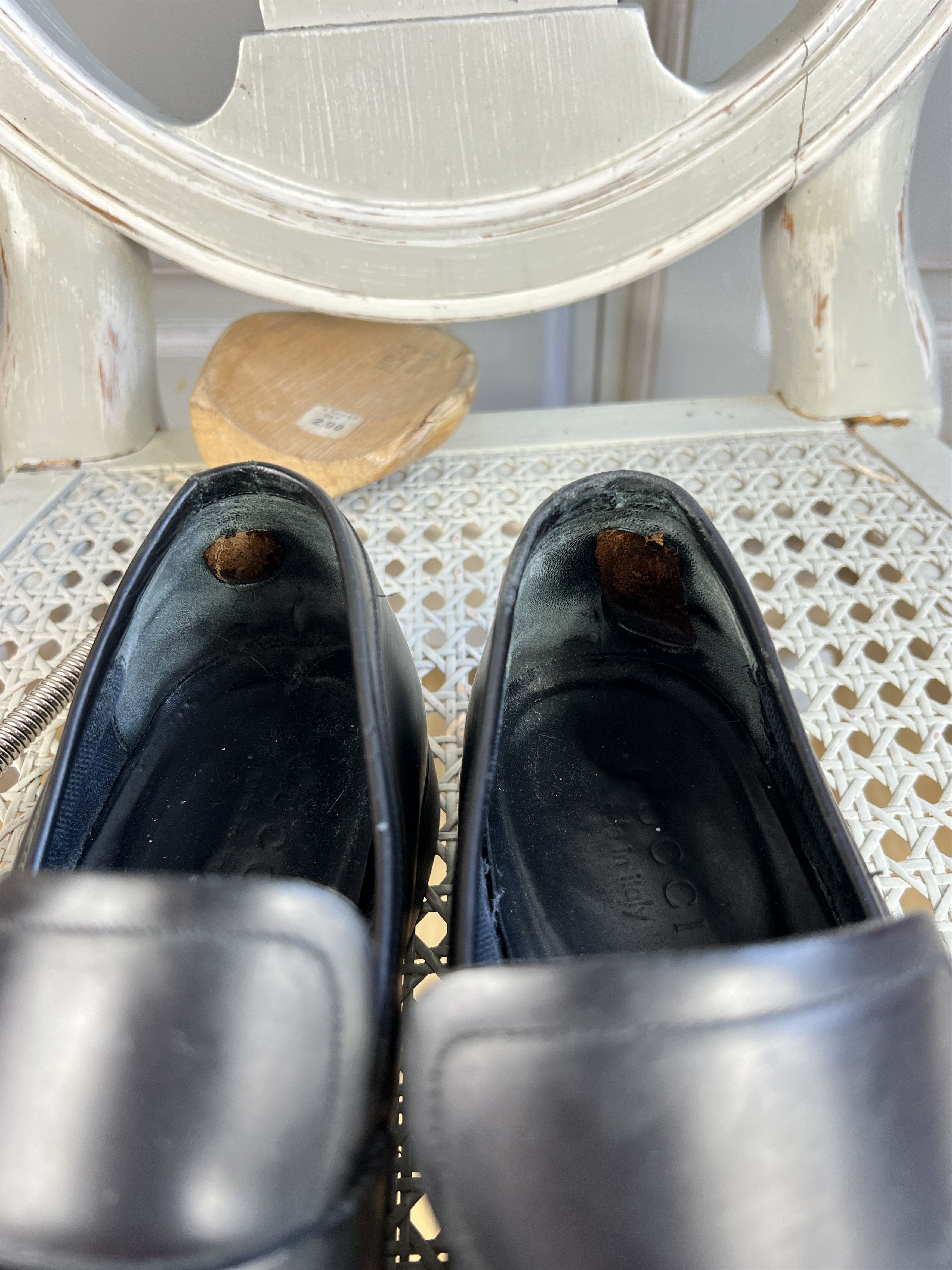 Gucci GUCCI LEATHER CASUAL LOAFERS SHOES BLACK SIZE 9 Size US 9 / EU 42 - 10 Thumbnail