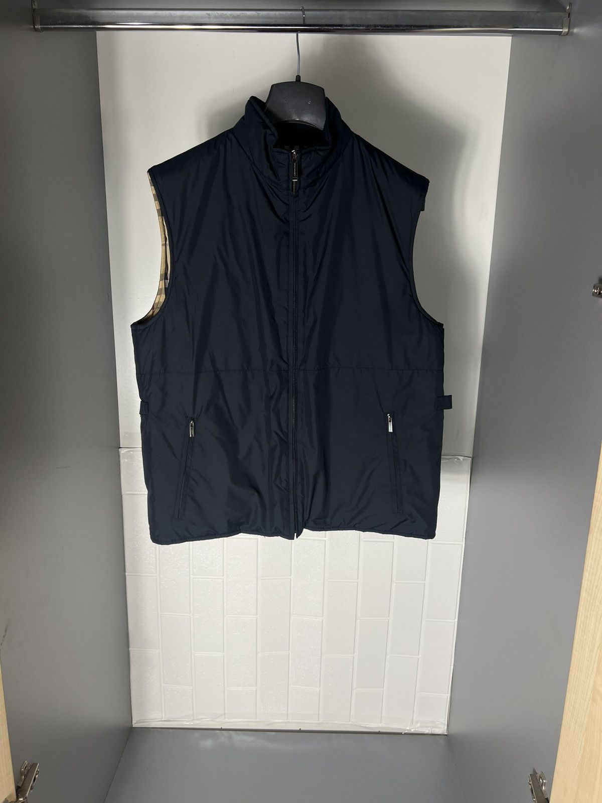 Burberry × Vintage VERY RARE BURBERRY LONDON VESTS DESIGNER JAPAN STYLE Y2K 90s Size US M / EU 48-50 / 2 - 3 Thumbnail