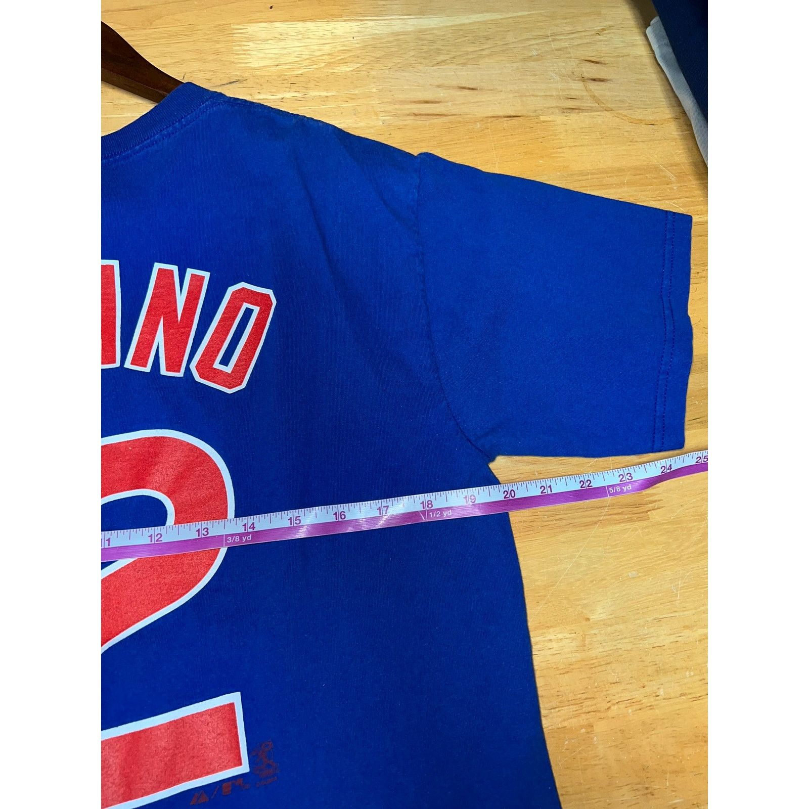 Majestic MLB Chicago Cubs Shirt Alfonso Soriano Player Tee Medium Size US M / EU 48-50 / 2 - 7 Thumbnail