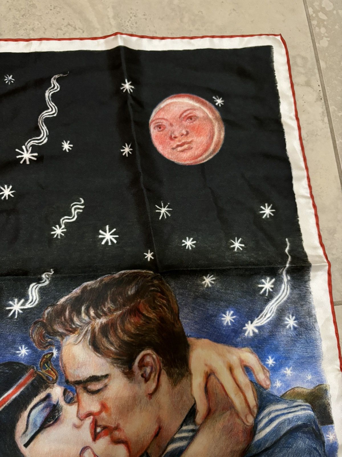 Prada 1 of 1 signed AW16 Prada Impossible True Love foulard scarf Size ONE SIZE - 9 Thumbnail