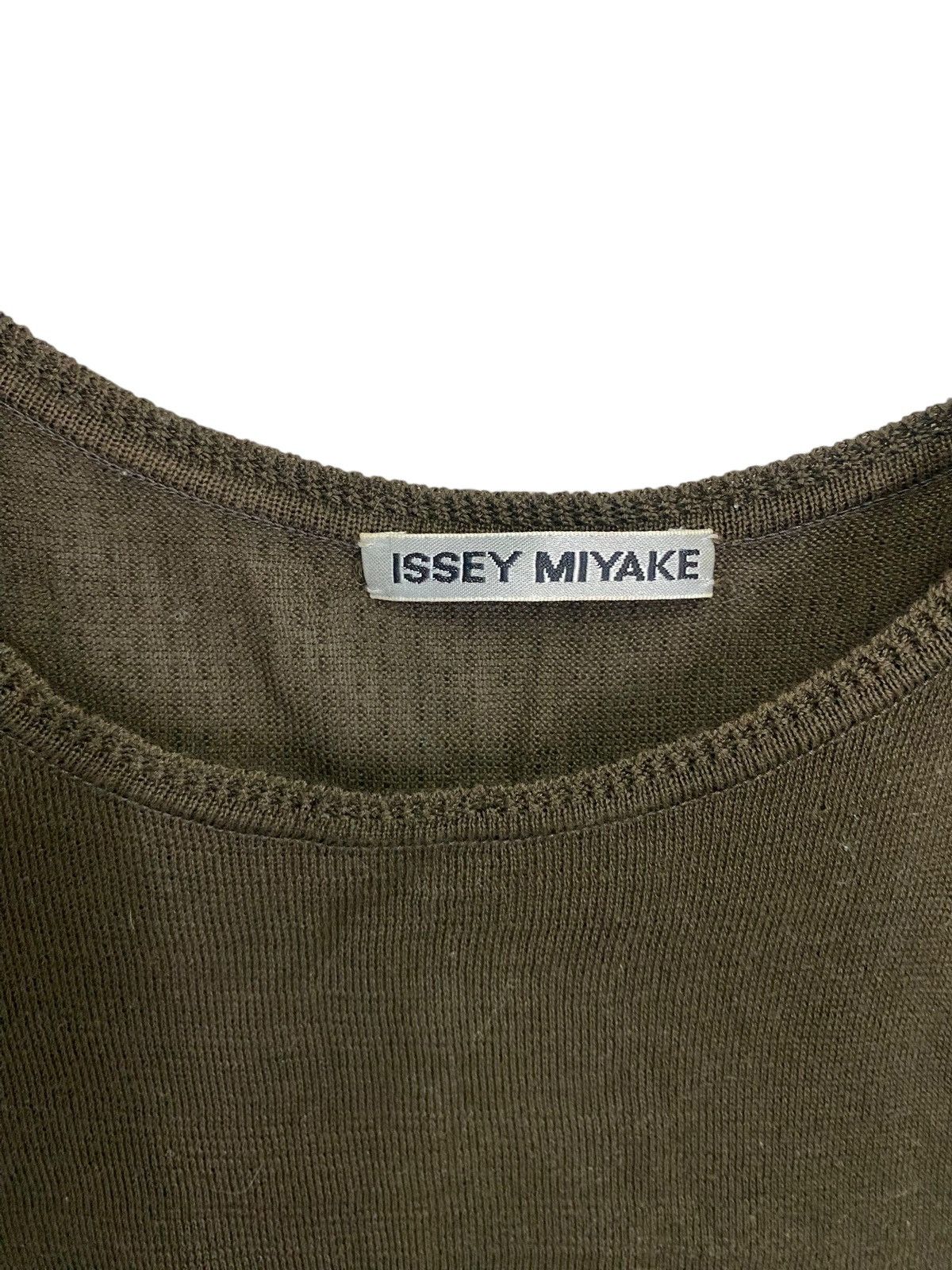 Designer × Issey Miyake Very rare Vintage issey miyake tanktop mesh destroy style Size US S / EU 44-46 / 1 - 4 Thumbnail