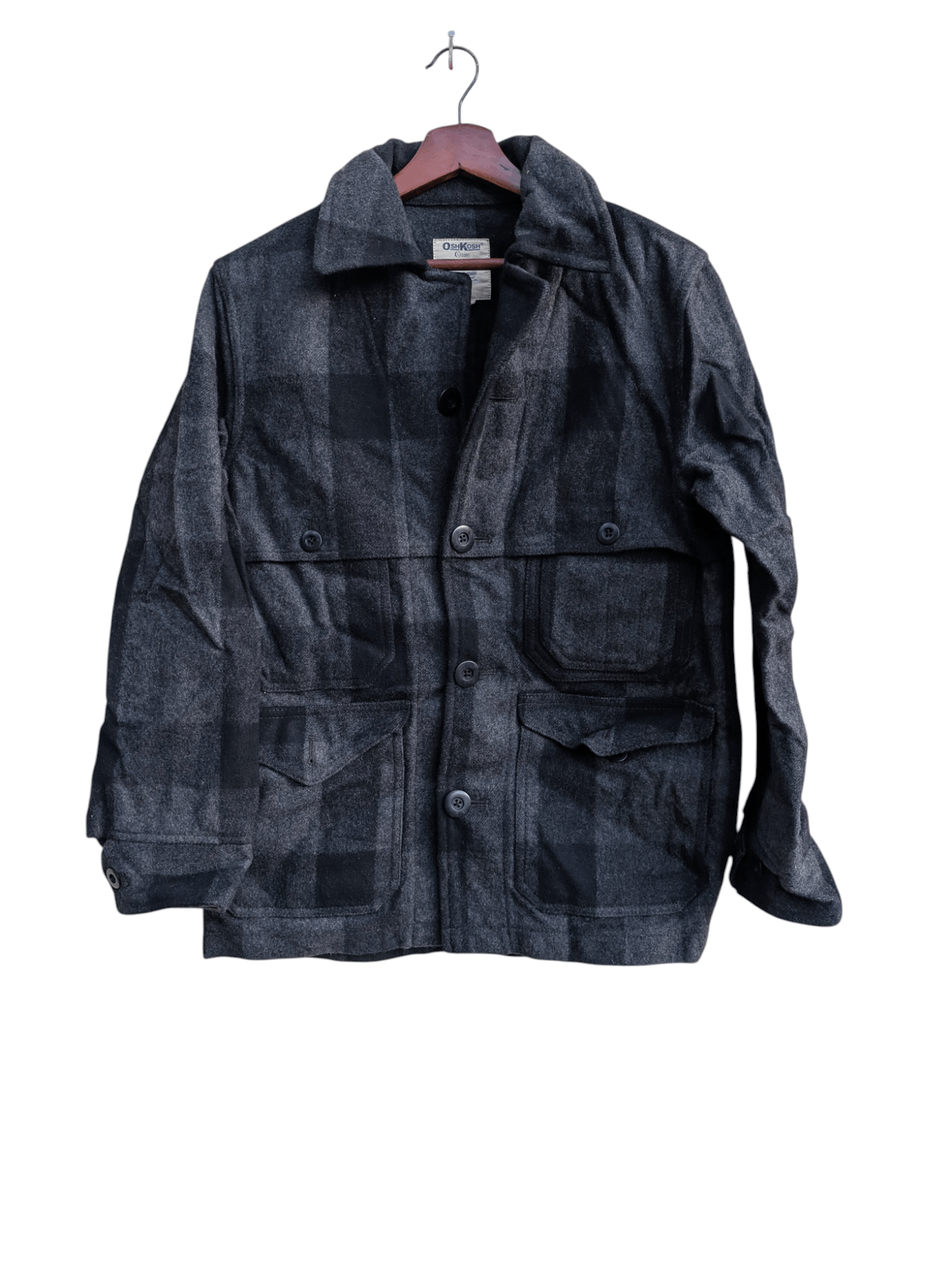 Oshkosh Vintage Osh Kosh Wool Cruiser Jacket Size US M / EU 48-50 / 2 - 1 Thumbnail