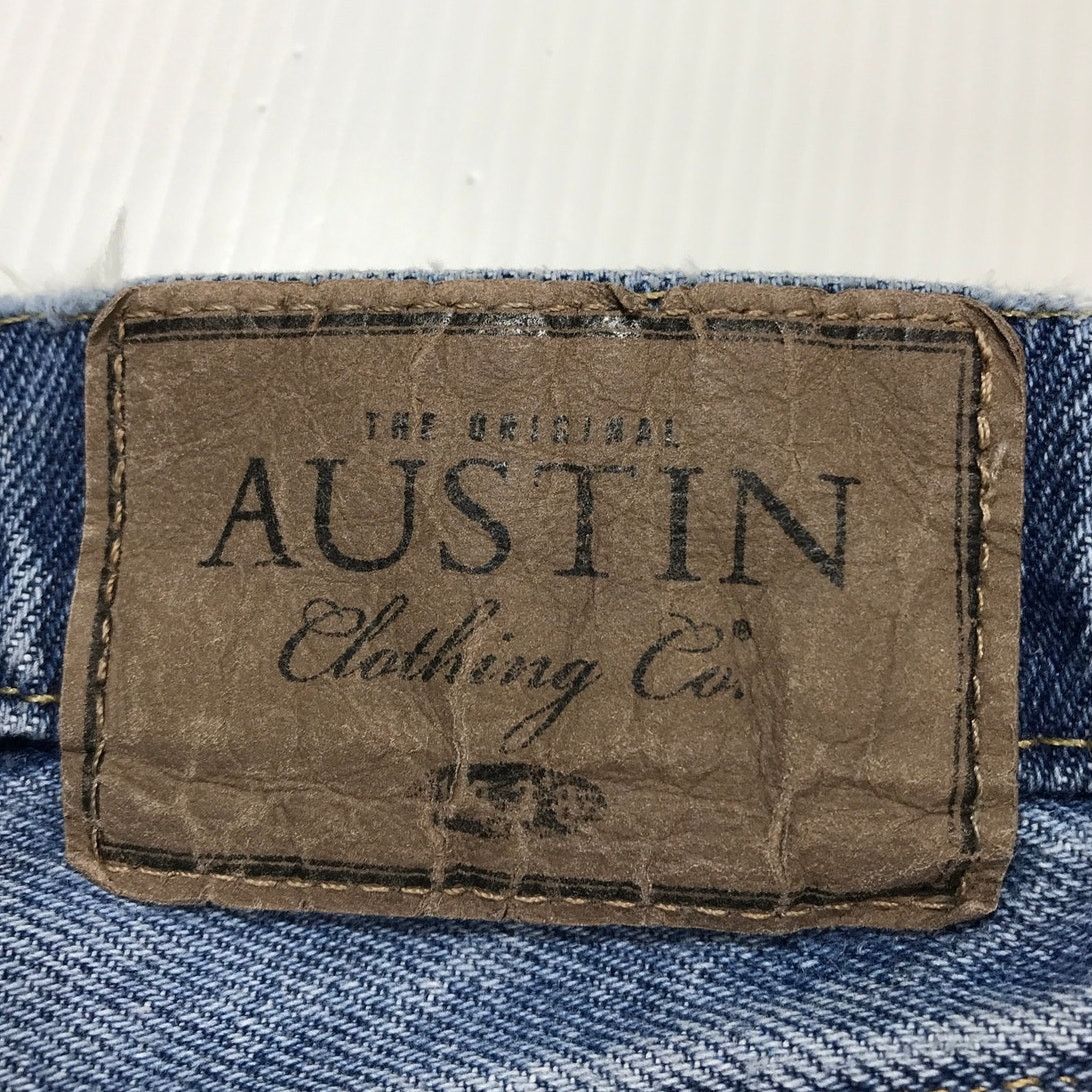 Other Austin Blue Denim Relaxed Fit Straight Leg Jeans Men 38x27 Size US 38 / EU 54 - 5 Thumbnail