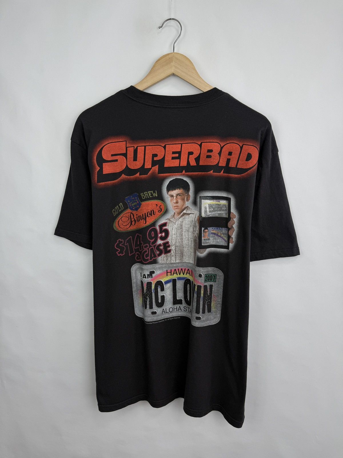 Hollister 🇺🇸 Hollister Superbad McLovin Movie T-Shirt Driver License Size US XL / EU 56 / 4 - 3 Thumbnail
