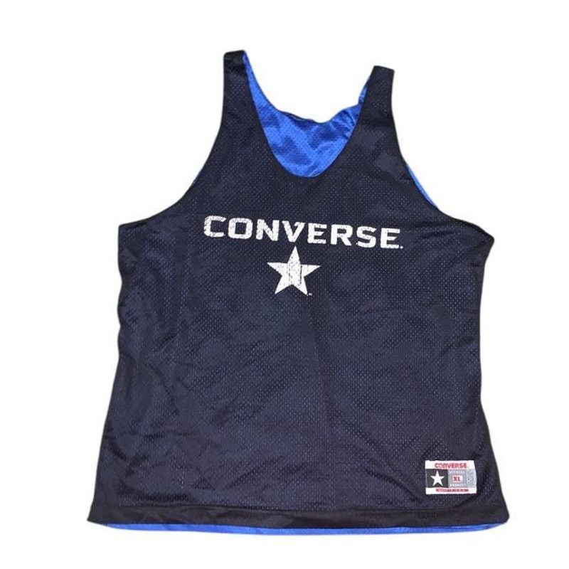 Converse Vintage Converse Jersey Reversible Mesh USA Black/Blue XL Size US XL / EU 56 / 4 - 1 Thumbnail