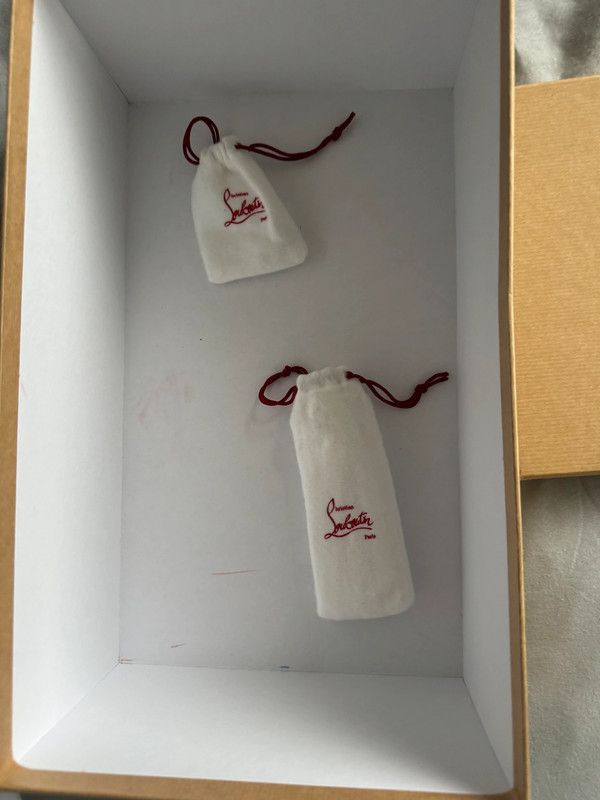 Christian Louboutin Christian Louboutin Blue & White With Red Stripe Size US 12 / EU 45 - 7 Thumbnail