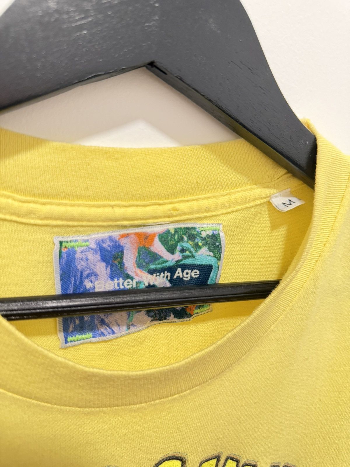 Better With Age BETTER WITH AGE THE KISS TEE "YELLOW" Size US M / EU 48-50 / 2 - 2 Thumbnail