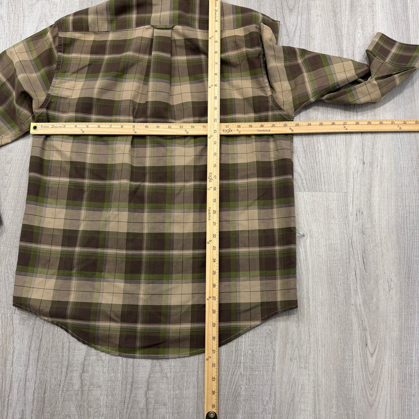 Vintage Vintage Towncraft Button Shirt Men's Medium Brown Plaid Size US M / EU 48-50 / 2 - 6 Thumbnail