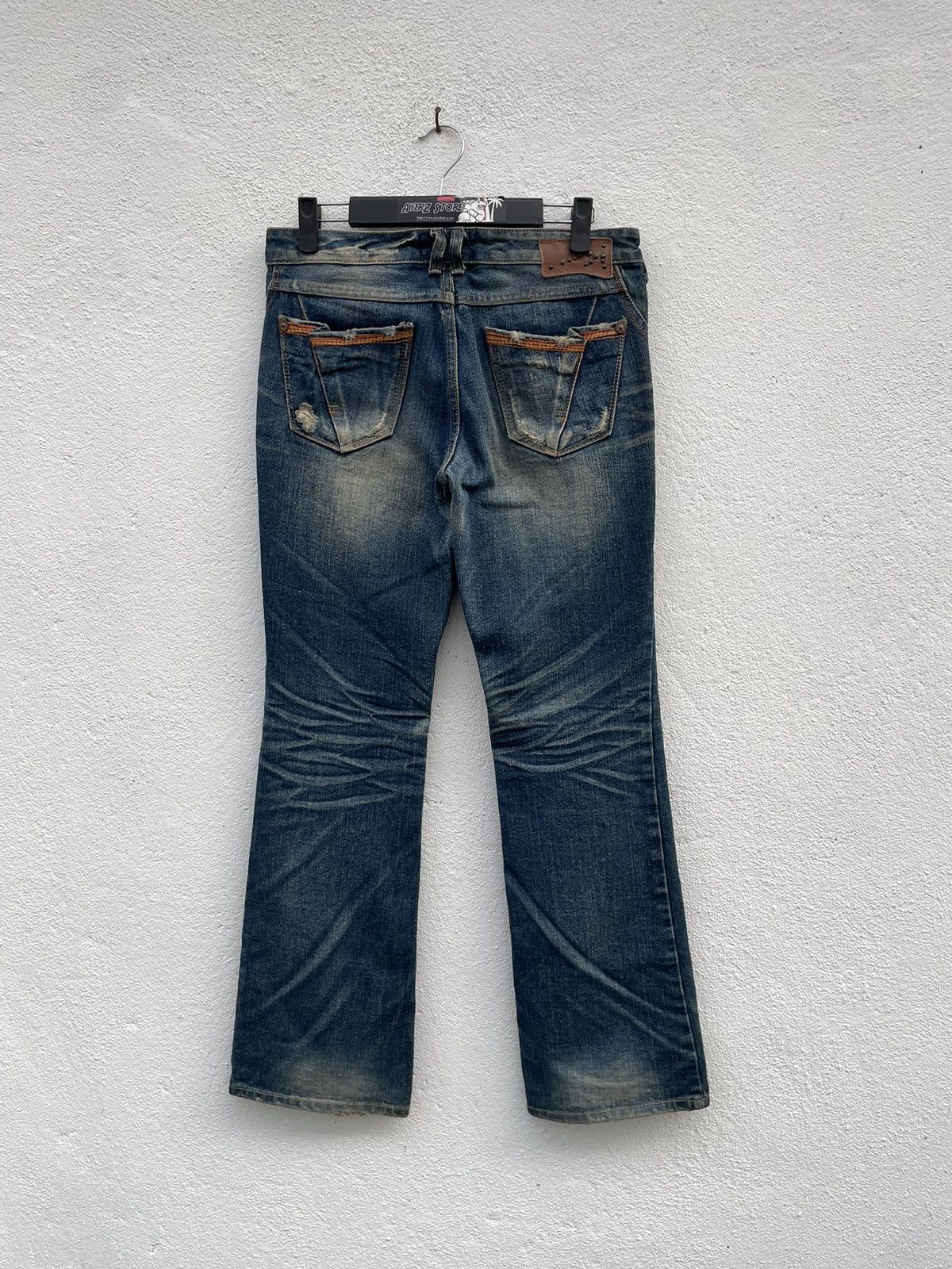 If Six Was Nine Paskal Flare Jeans Size US 30 / EU 46 - 7 Thumbnail