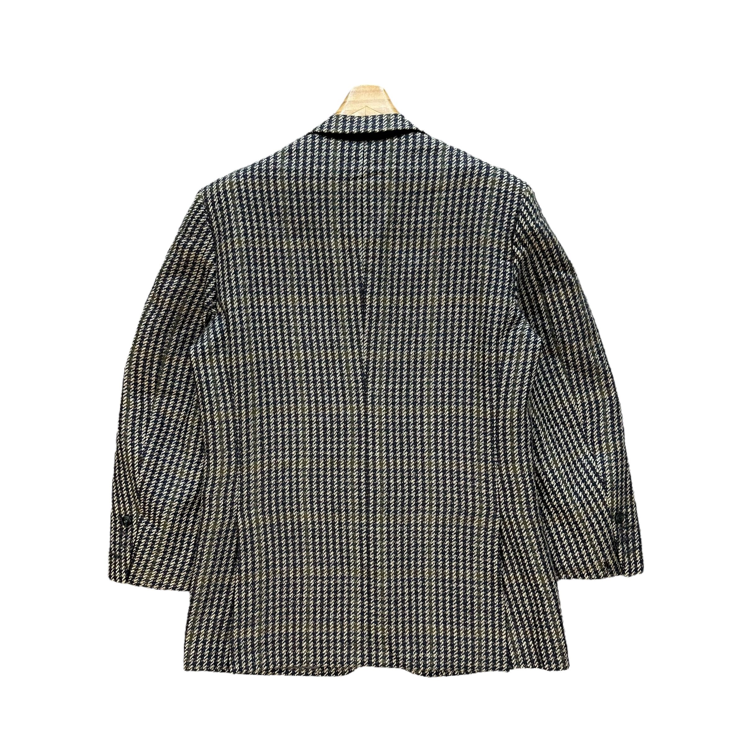 Christian Dior Monsieur CHRISTIAN DIOR MONSIEUR Houndstooth Suit Jacket #012-1423 Size US M / EU 48-50 / 2 - 12 Thumbnail