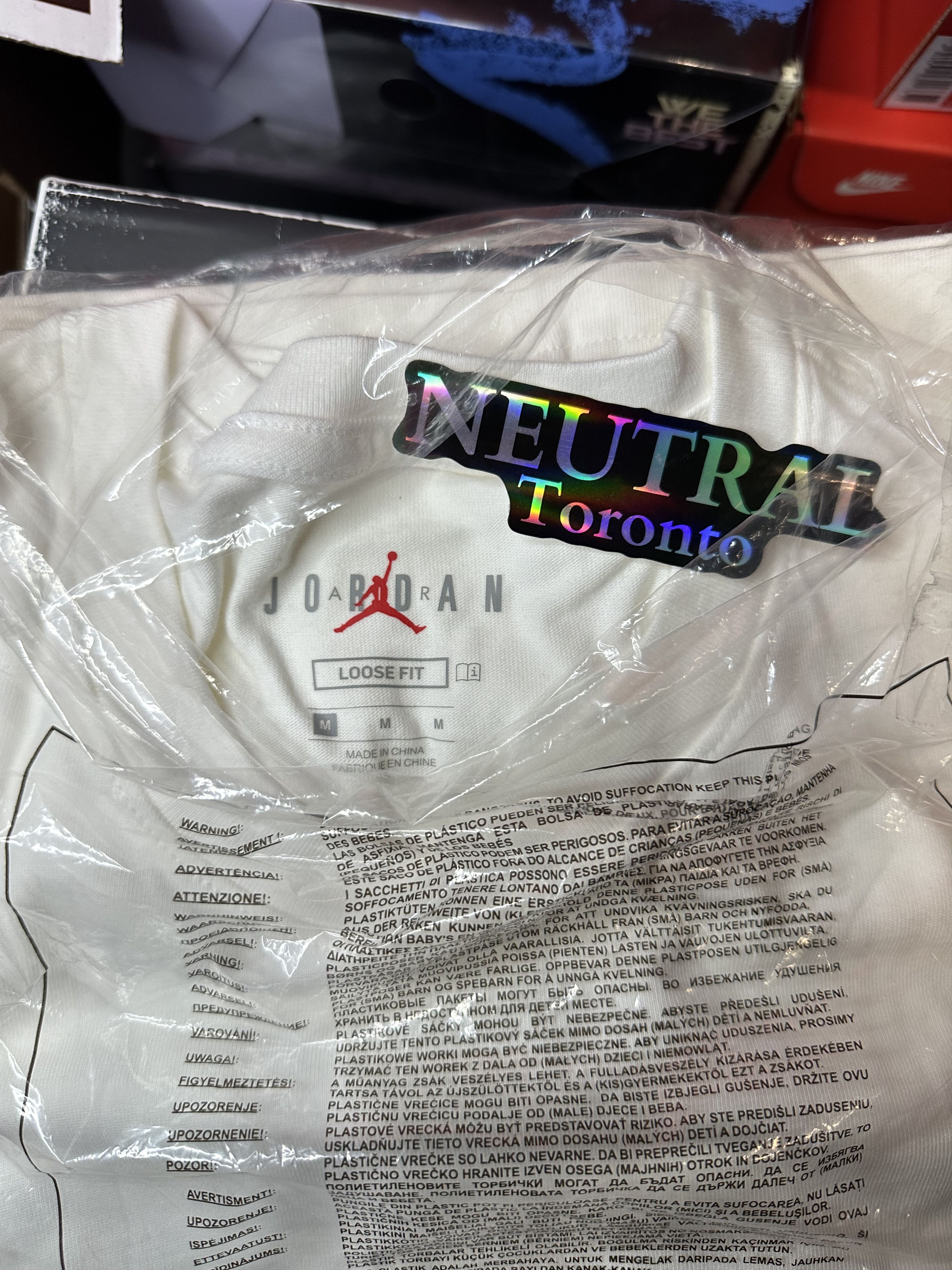 Jordan x Fragment Long Sleeve Shirt