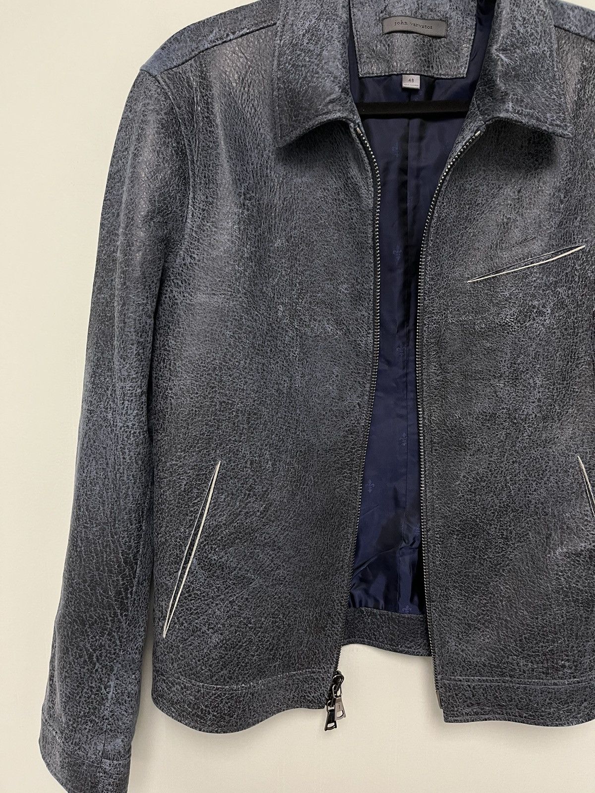 John Varvatos Sheepskin Slim Fit Jacket. 38 Size US M / EU 48-50 / 2 - 7 Thumbnail