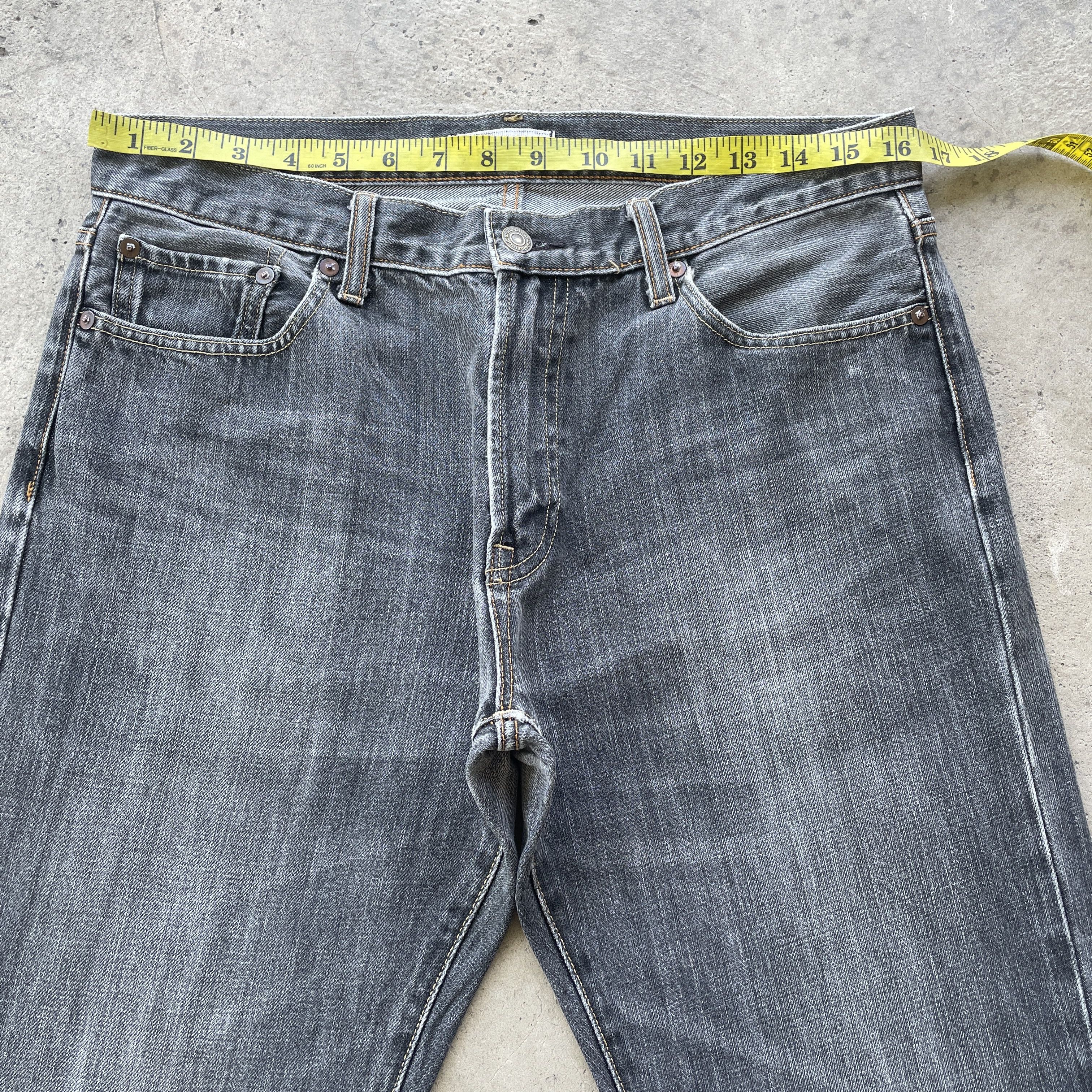 Japanese Brand × Vintage VINTAGE JAPANESE JEANS BLACK FADED DENIM PANTS W33x29 Size US 33 - 5 Thumbnail