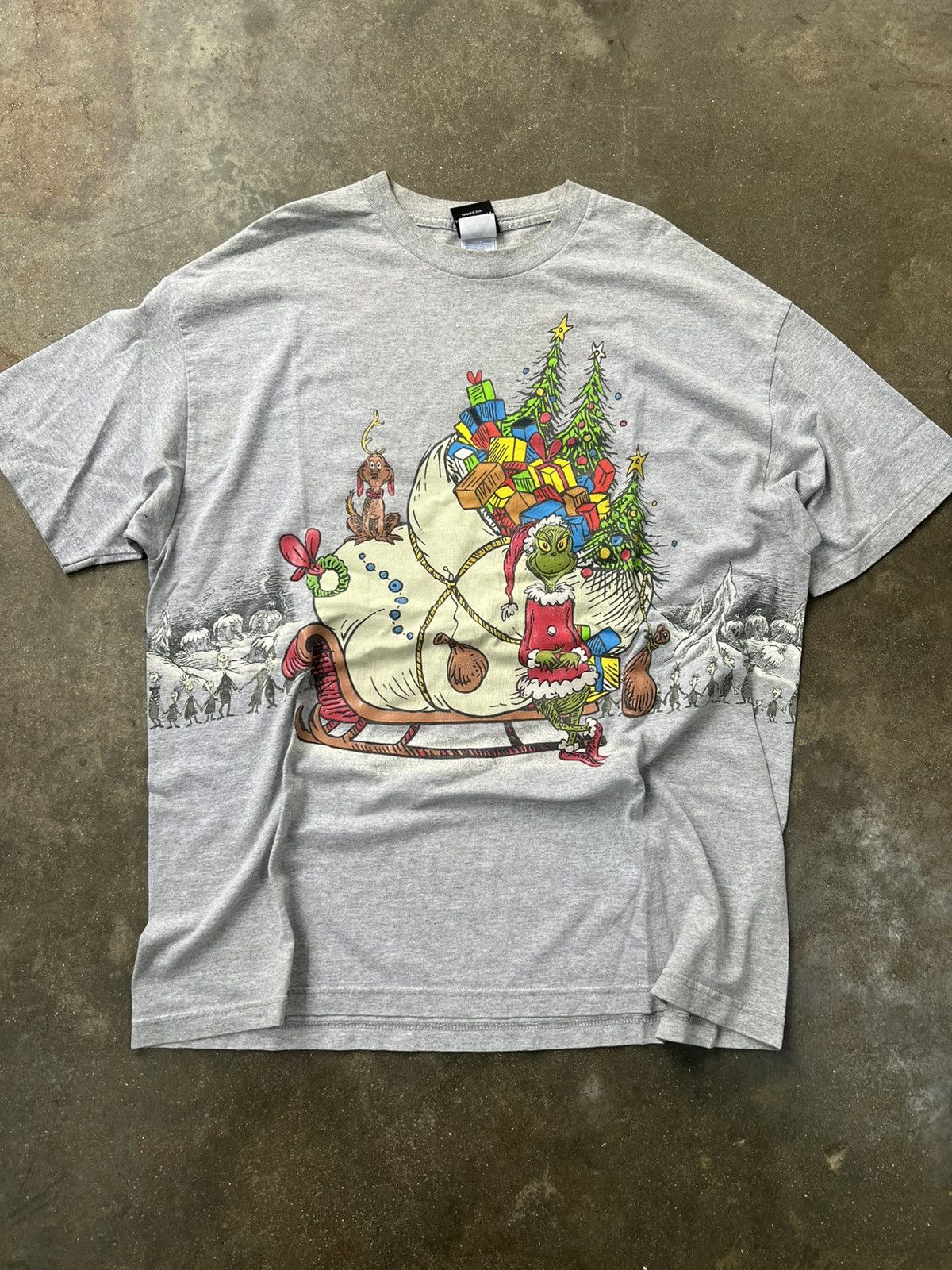 Other 90s Dr. Seuss The Grinch T-Shirt Size US XL / EU 56 / 4 - 1 Thumbnail