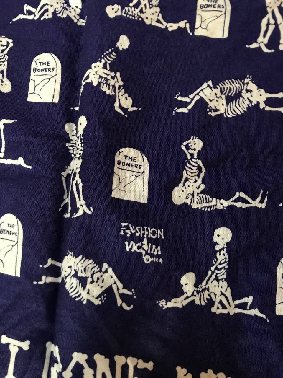 Fashion Victim × Vintage Vintage Fashion Victim Just Bone Me Bandana Size ONE SIZE - 2 Thumbnail