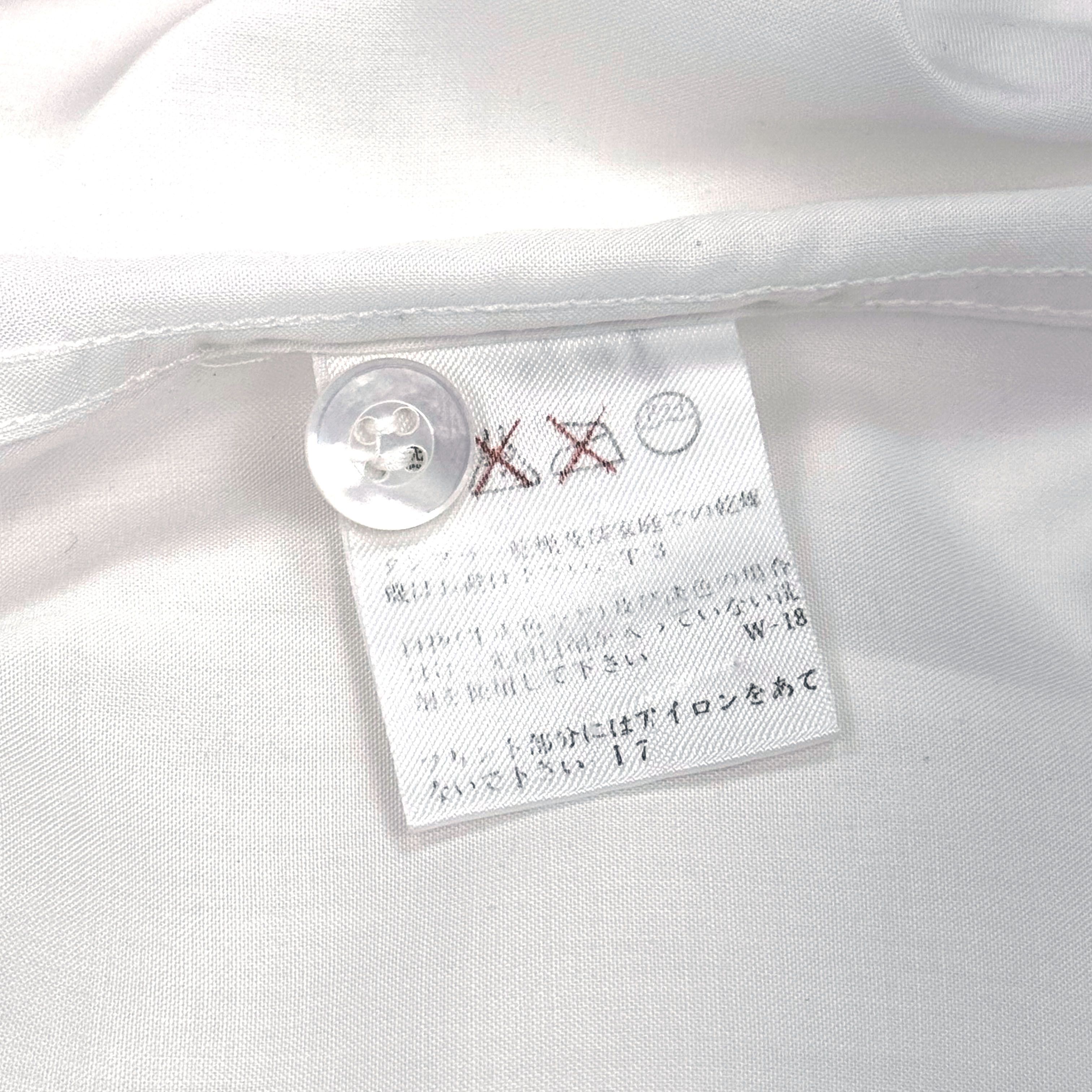 Issey Miyake SS95 Shoeprint Embossed Polyester Shirt Size US L / EU 52-54 / 3 - 10 Thumbnail