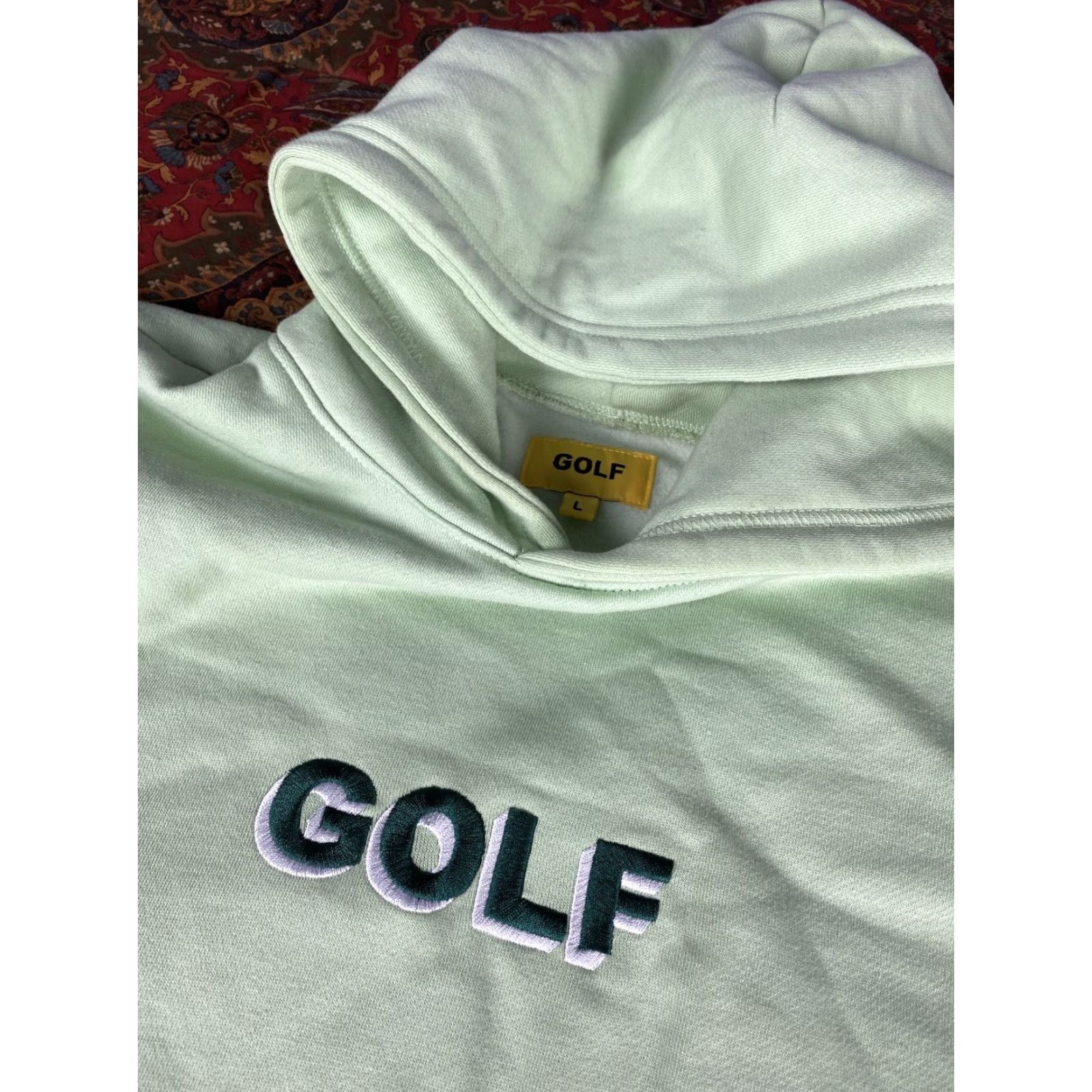 Golf Wang Golf Wang Hoodie Sweatshirt Tyler The Creator Merch Size L Green Embroidered Size US L / EU 52-54 / 3 - 2 Thumbnail