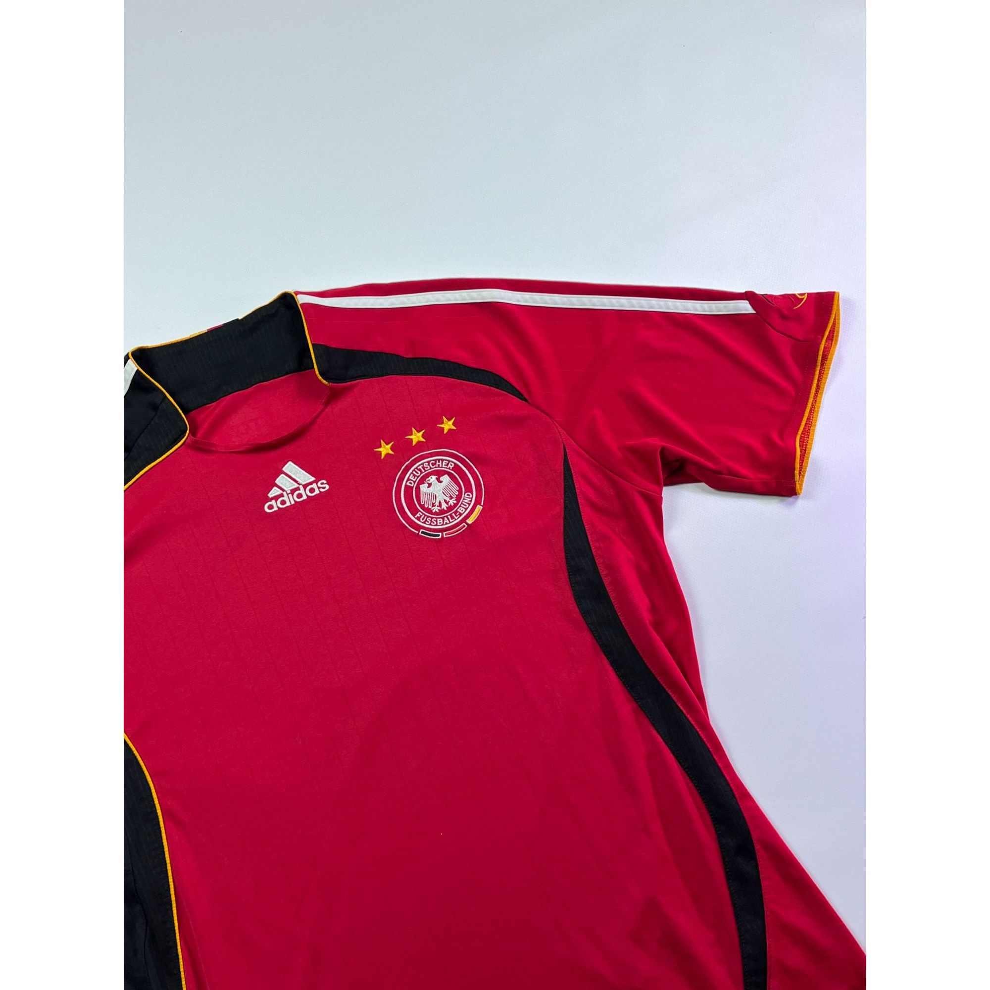 Adidas × Jerzees Vintage Adidas Germany 2006/08 Away Football Jersey Size US L / EU 52-54 / 3 - 2 Thumbnail