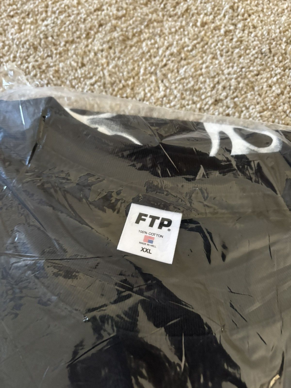 Fuck The Population FTP Ghostface Mask Tee (Black) Size US XXL / EU 58 / 5 - 4 Thumbnail