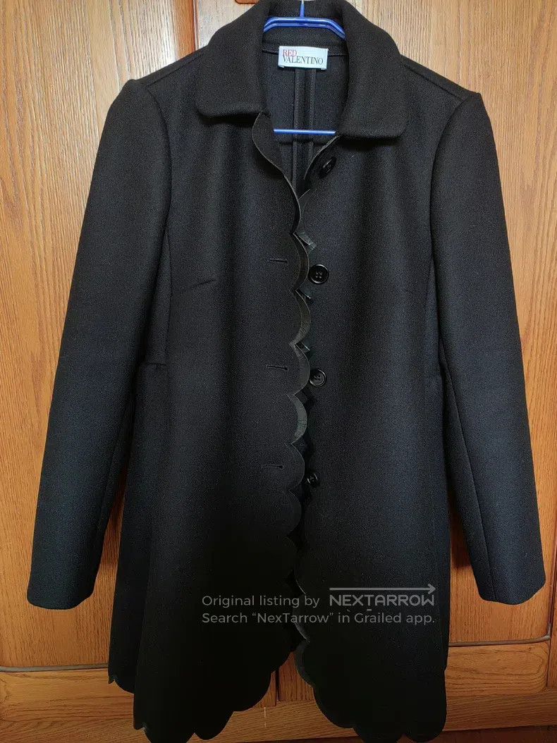 Valentino Valentino Black thin coat Size S / US 4 / IT 40 - 2 Thumbnail
