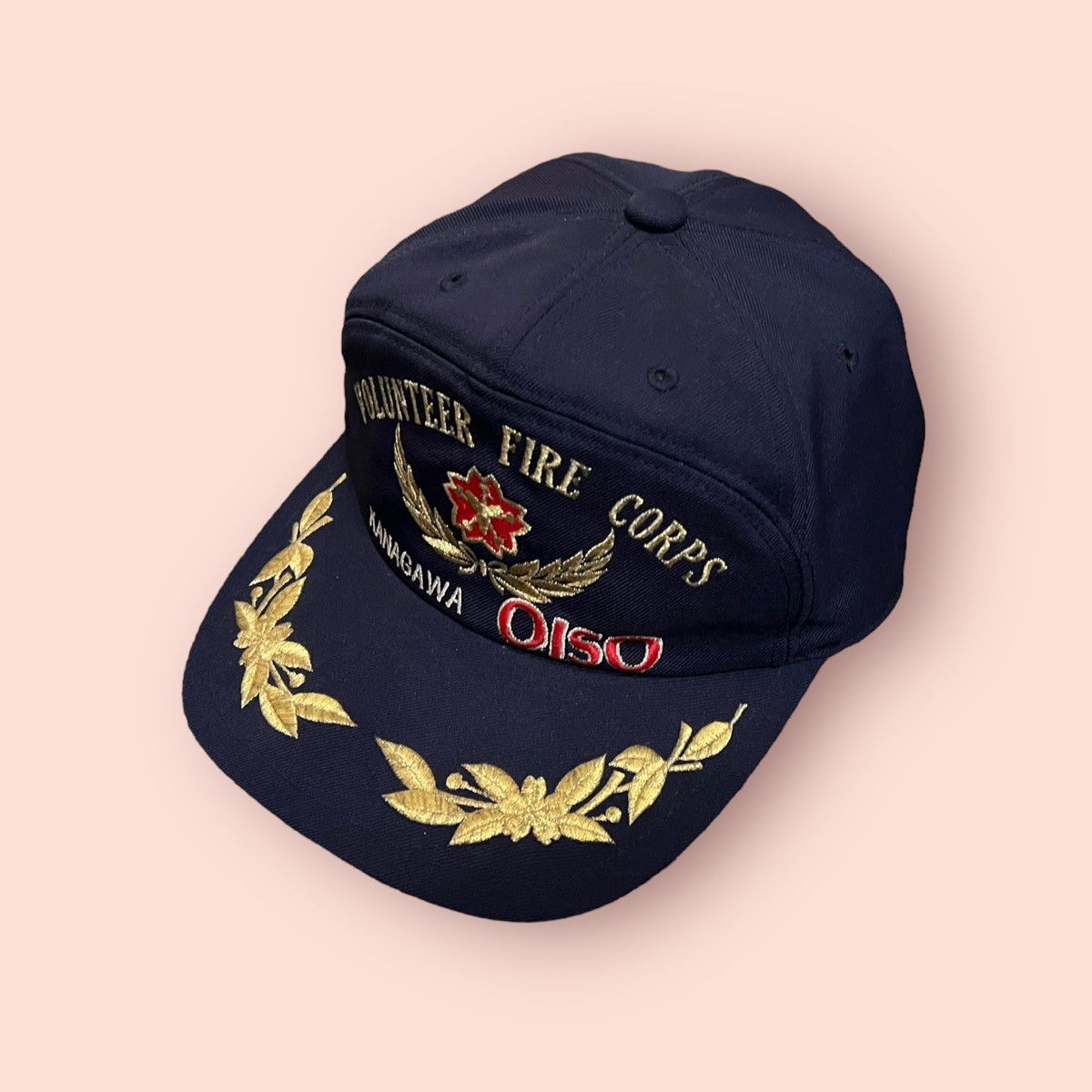 Vintage VINTAGE KANAGA OISU VOLUNTEER FIRE CORPS 7 PANEL CAP Size ONE SIZE - 4 Thumbnail