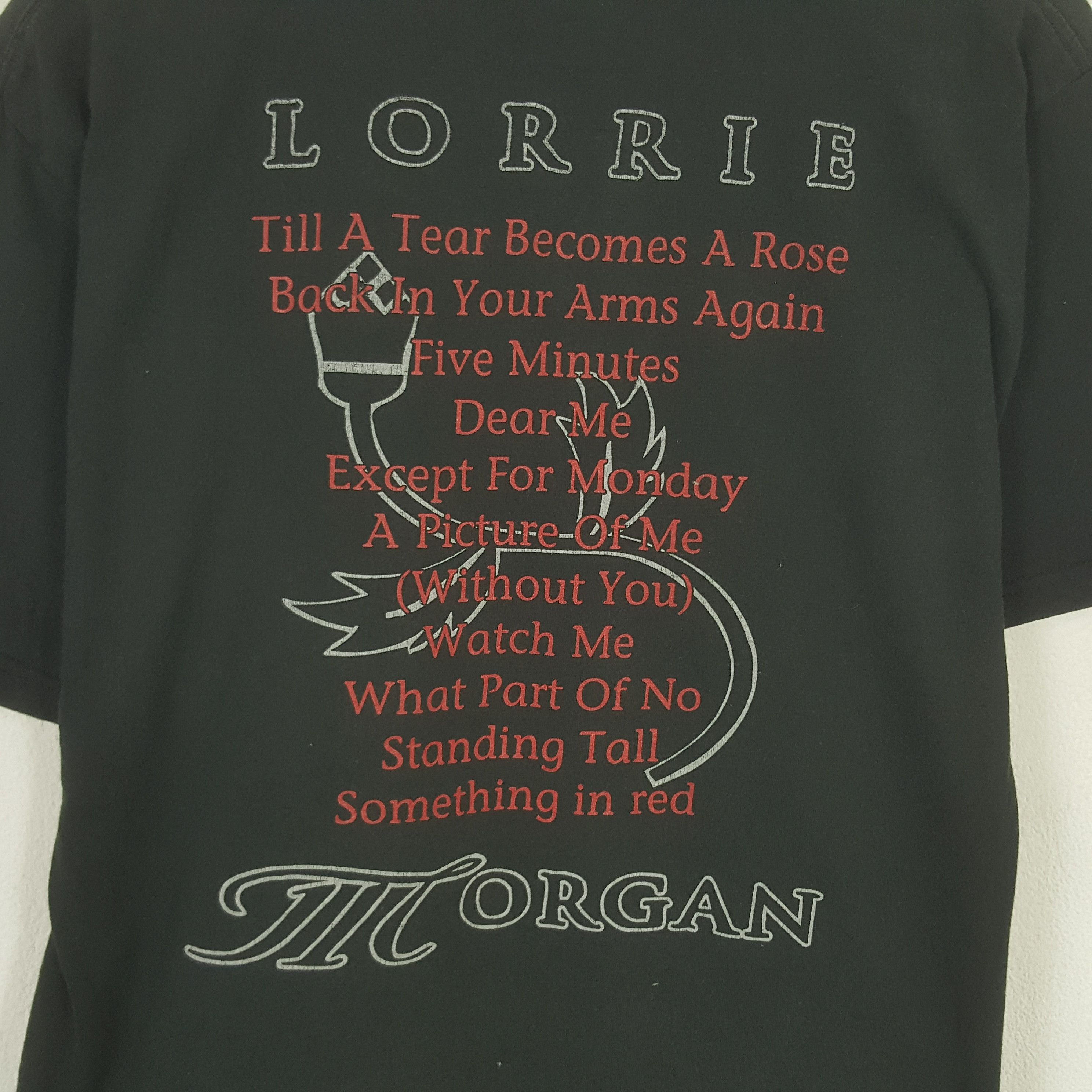 Band Tees Vintage 95’s Lorrie Morgan American Singer T-shirt Size US L / EU 52-54 / 3 - 5 Thumbnail