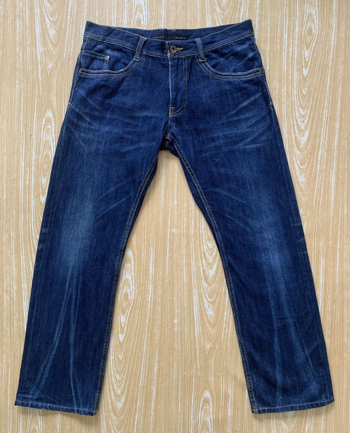 Issey Miyake × Tete Homme Rare..Tete Homme Denim Jeans Pants Size US 32 / EU 48 - 3 Thumbnail
