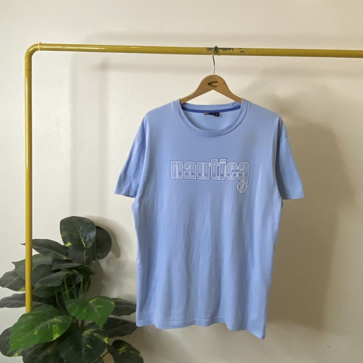 Nautica Vintage 2000s Nautica Jeans Company T Shirt Size US L / EU 52-54 / 3 - 1 Thumbnail
