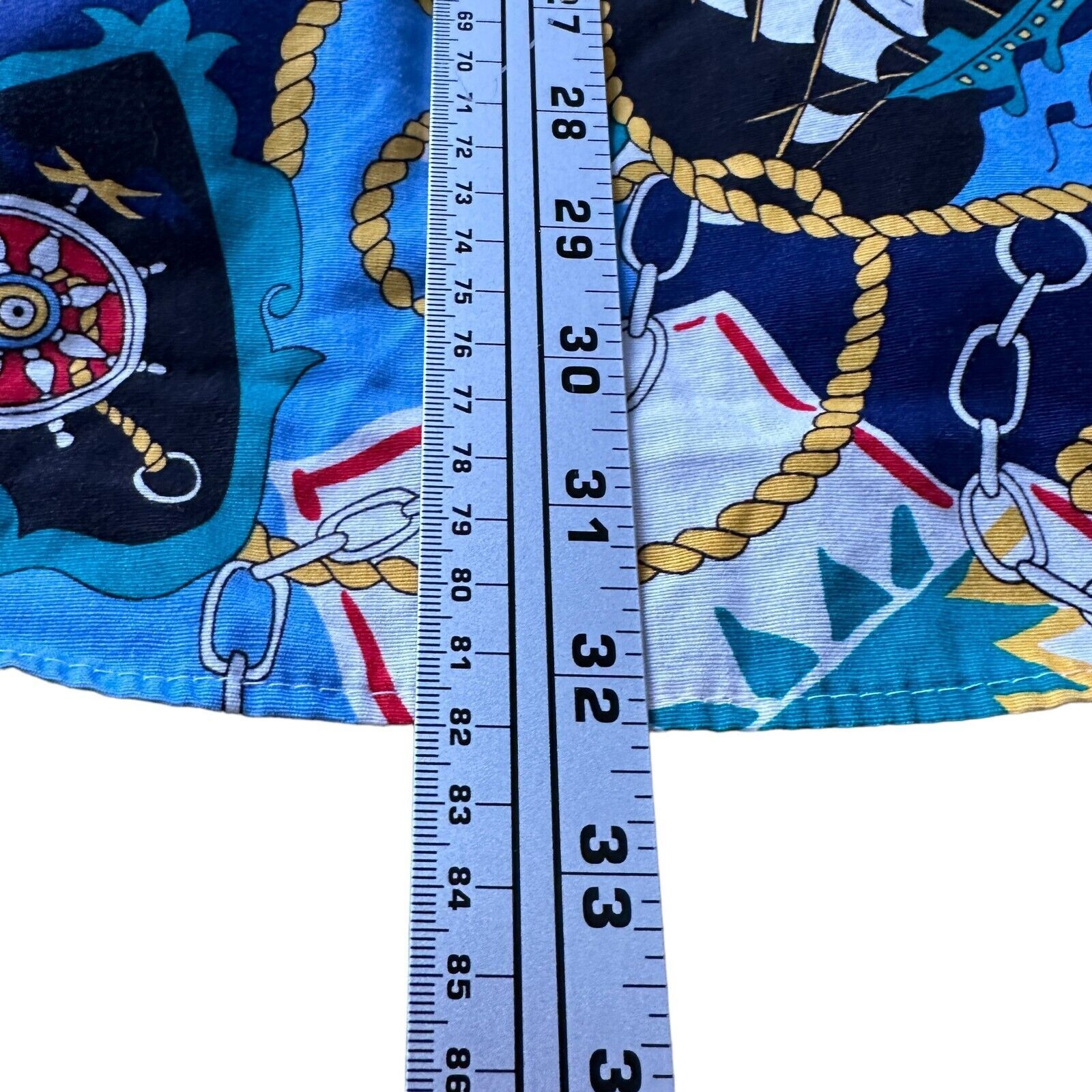 The Unbranded Brand Vintage Tango Max Raab Shirt Men’s L Blue Gold AOP Nautical Size US L / EU 52-54 / 3 - 9 Thumbnail