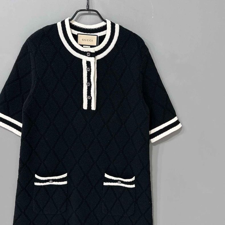 Gucci Gucci Black and white knitted dress 2506-Nextarrow Size M / US 6-8 / IT 42-44 - 2 Thumbnail