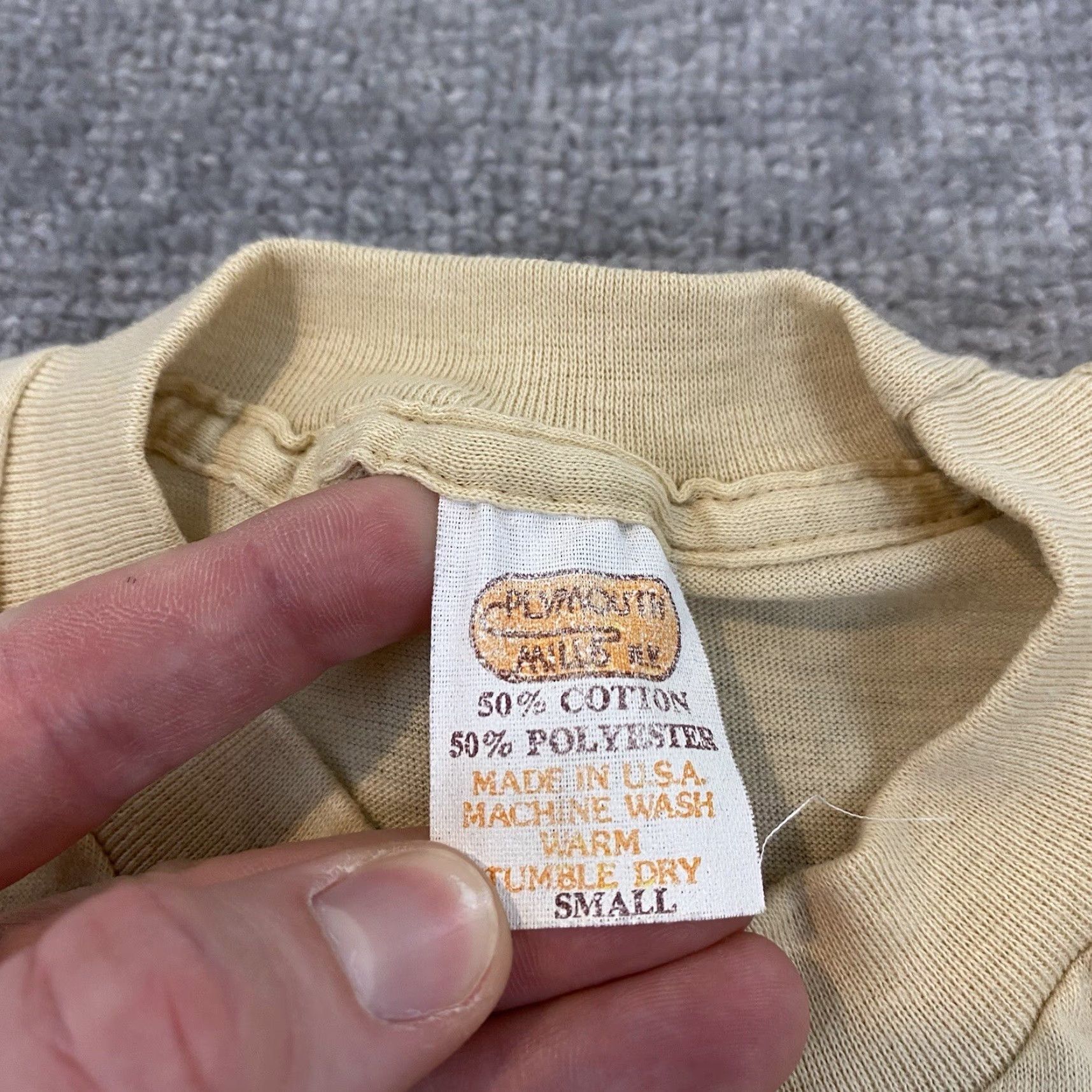 Vintage **VINTAGE 70s 80s New Orleans Mens Small Brown Beer Jail T-Shirt** User: **VINTAGE NEW ORLEANS MEN'S SMALL BROWN BEER JAIL T-SHIRT 70S 80S** Size US S / EU 44-46 / 1 - 3 Thumbnail