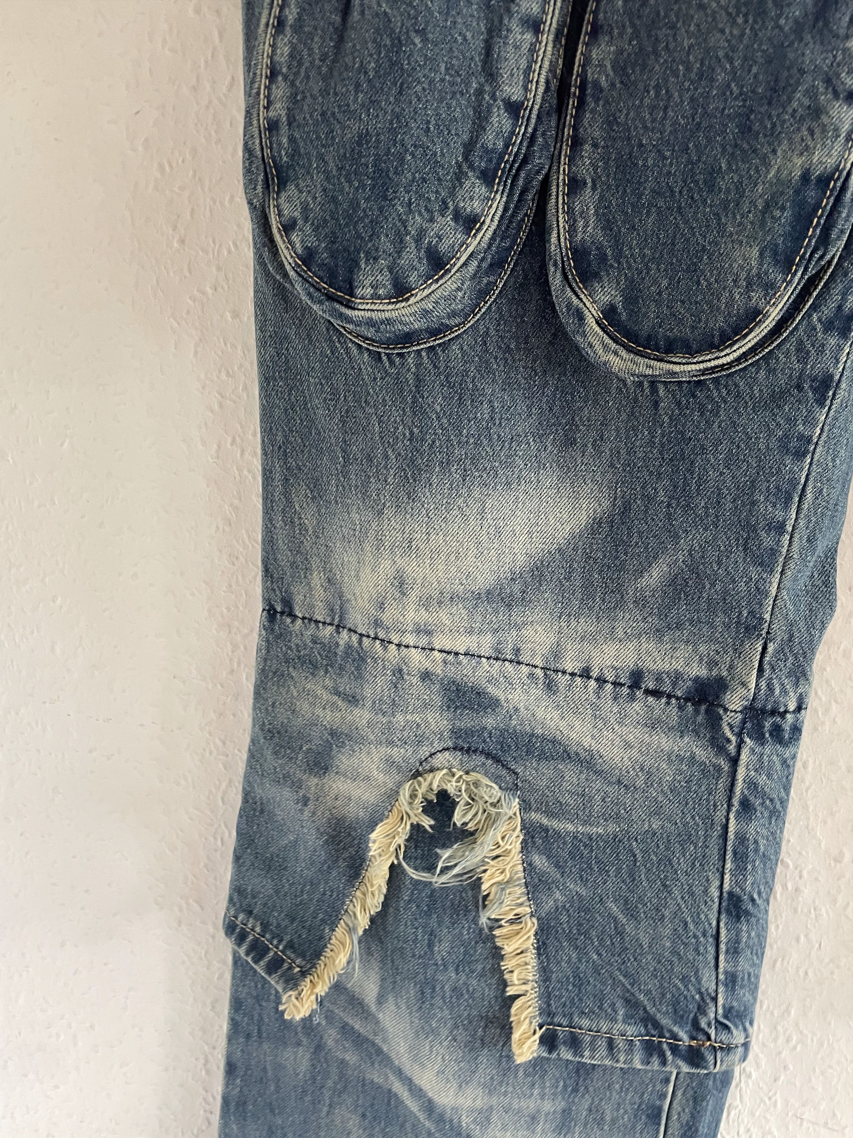 Who Decides War Arch Knee Cargo Jeans Size US 36 / EU 52 - 8 Thumbnail