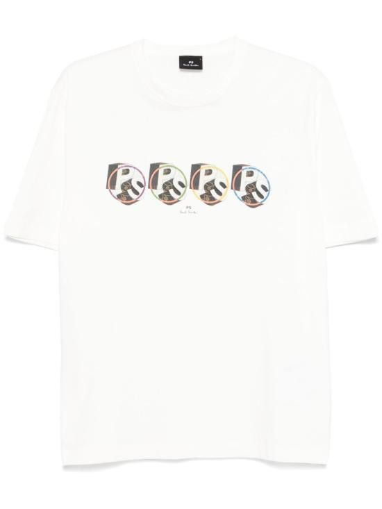 Paul Smith PAUL SMITH Men T-Shirts M2R220X PP512002 White Size US XL / EU 56 / 4 - 1 Thumbnail