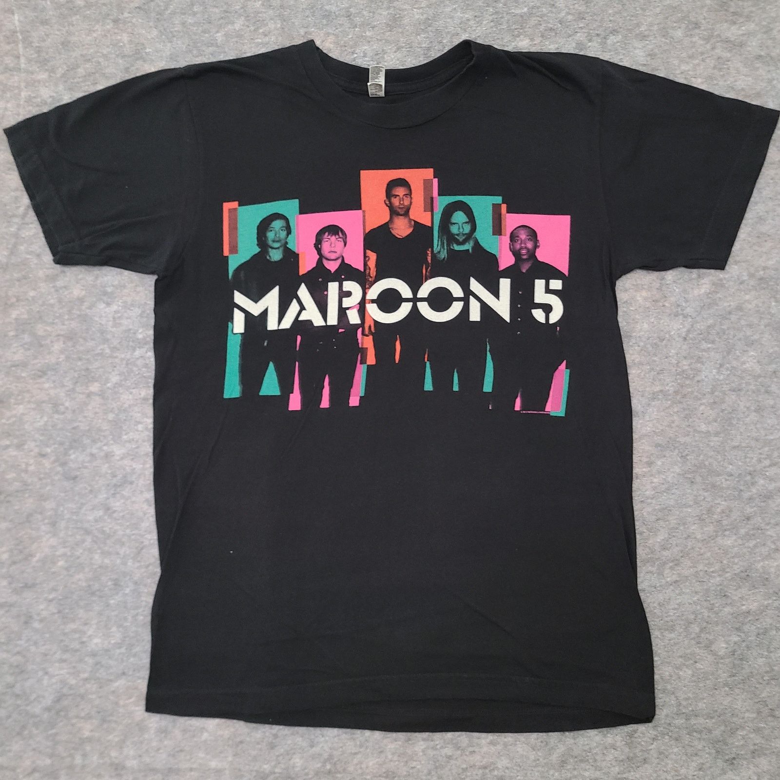American Apparel Maroon 5 Band Medium 2013 North America Tour USA Made Size US M / EU 48-50 / 2 - 1 Thumbnail