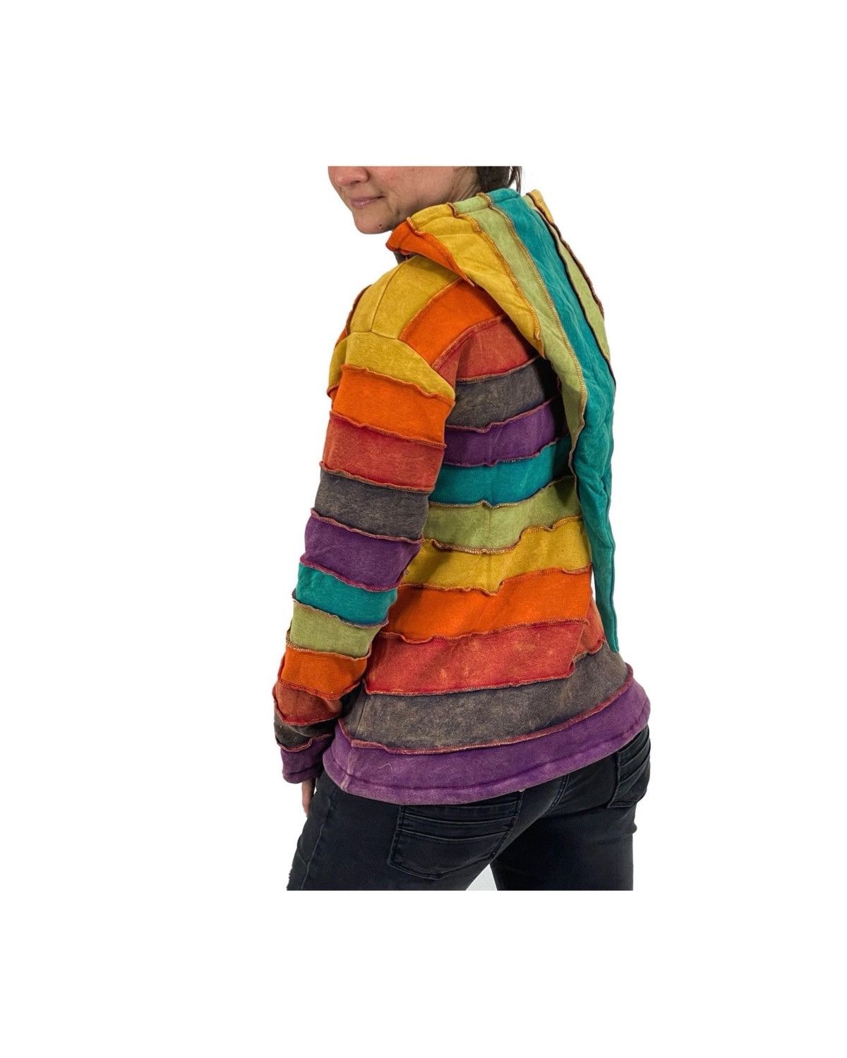 Vintage VINTAGE NEPAL RAINBOW SWEATER Size US XL / EU 56 / 4 - 9 Thumbnail