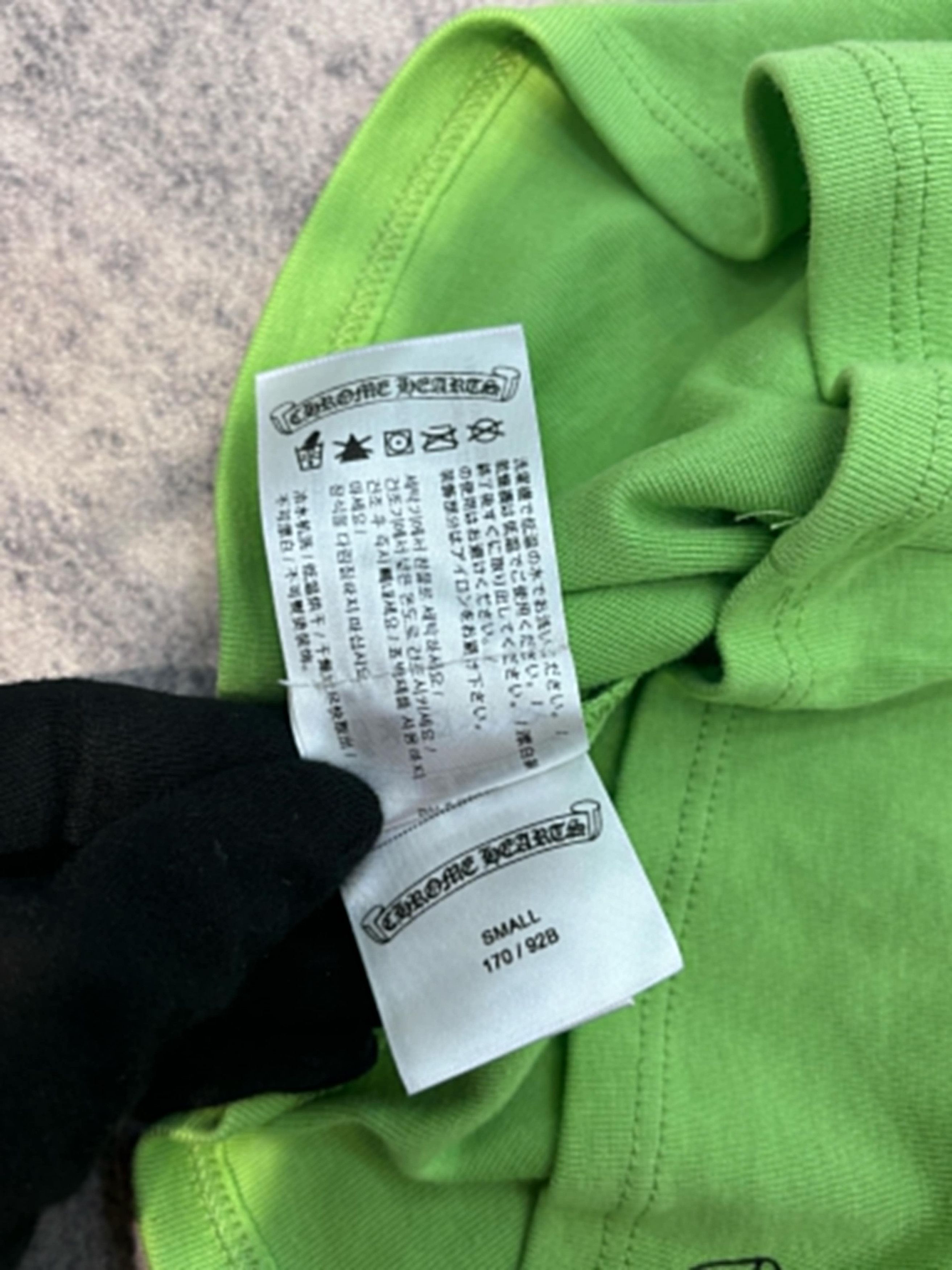 Chrome Hearts CHROME HEARTS Matty Boy Green Limited Short Sleeve Tee Size S / US 4 / IT 40 - 12 Thumbnail