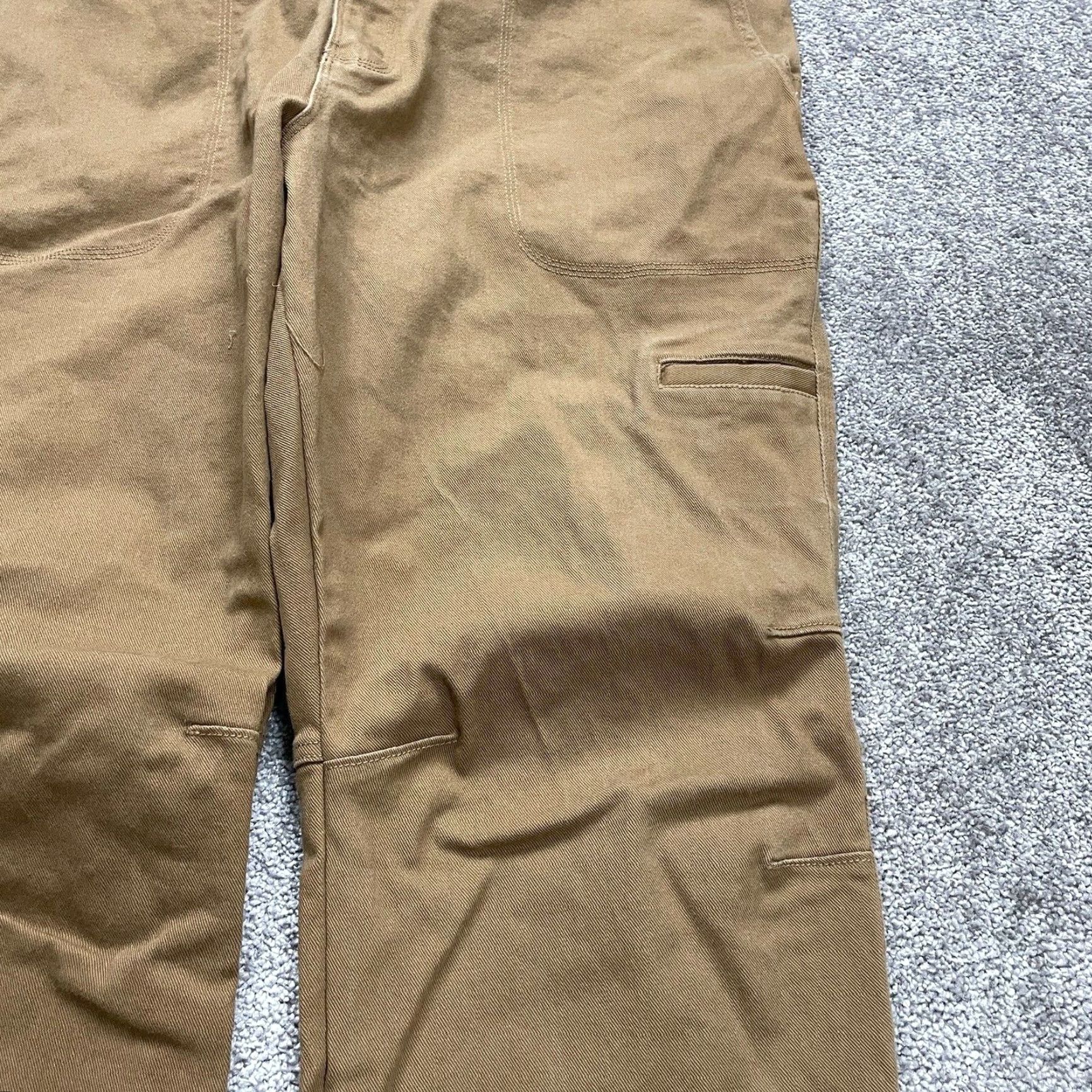 Vintage Columbia Carpenter Pants Mens 42x31 Brown Cotton Canvas Workwear Straight Size US 42 / EU 58 - 5 Thumbnail