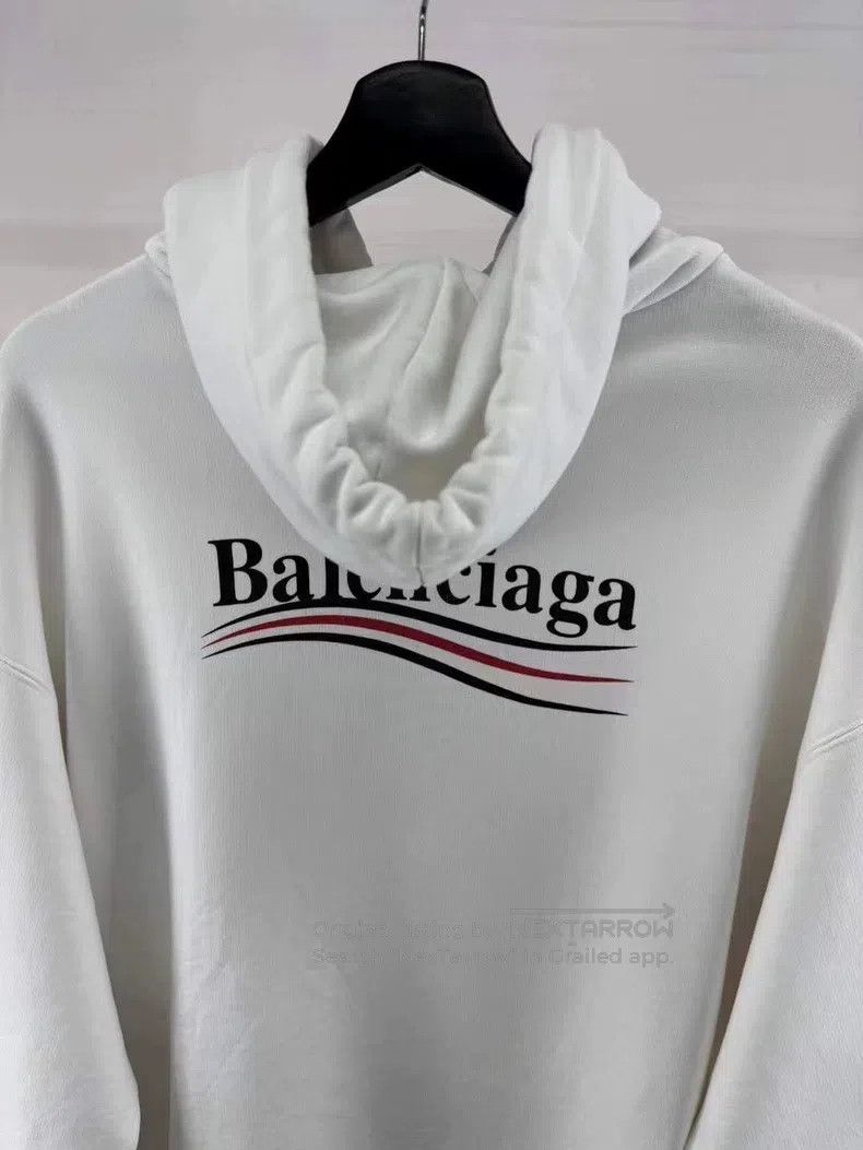 Balenciaga Balenciaga White Coca-Cola logo hoodie Size US S / EU 44-46 / 1 - 4 Thumbnail