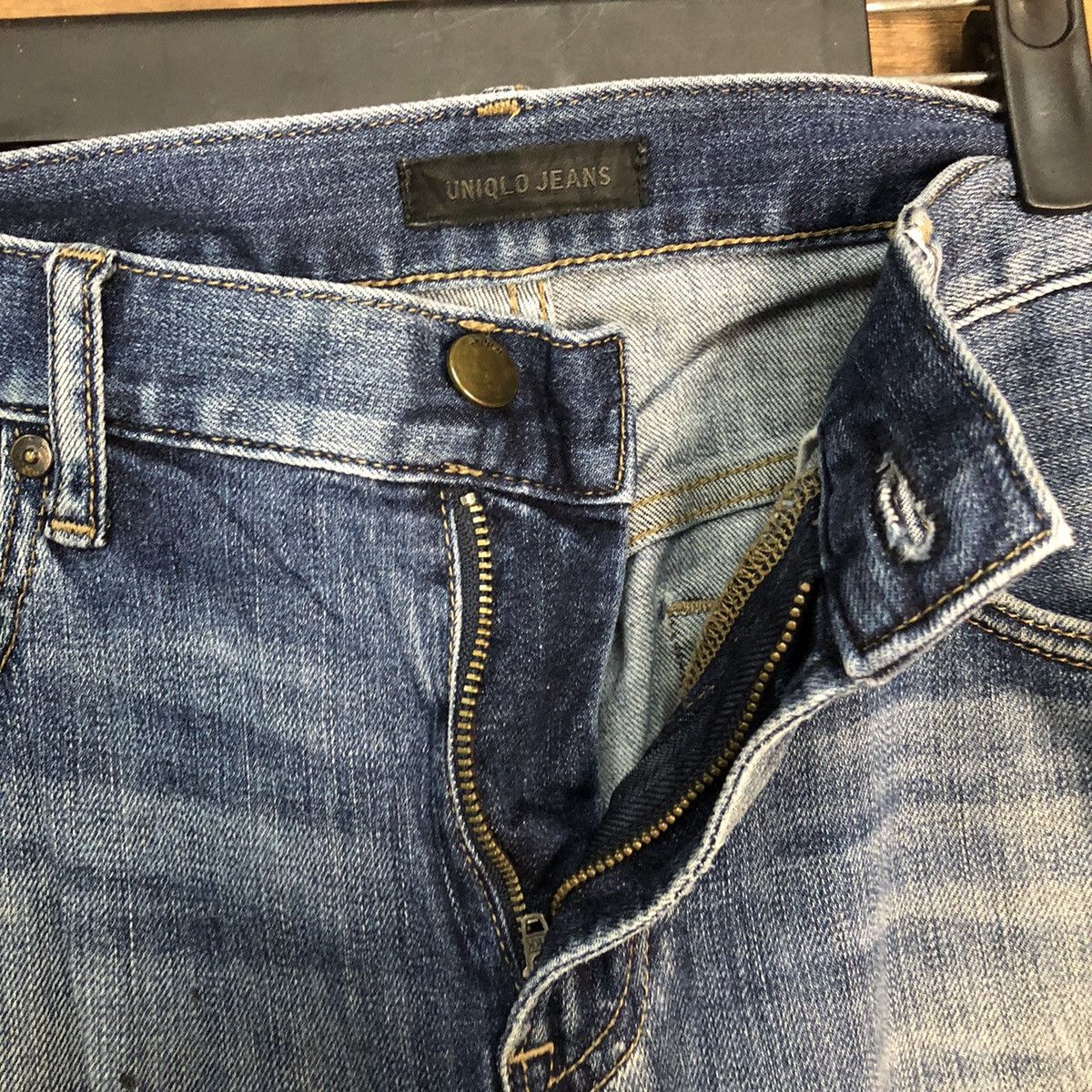Faded Glory Uniqlo faded japan Jeans Blue Denim Pants #7310 Size US 32 / EU 48 - 10 Thumbnail