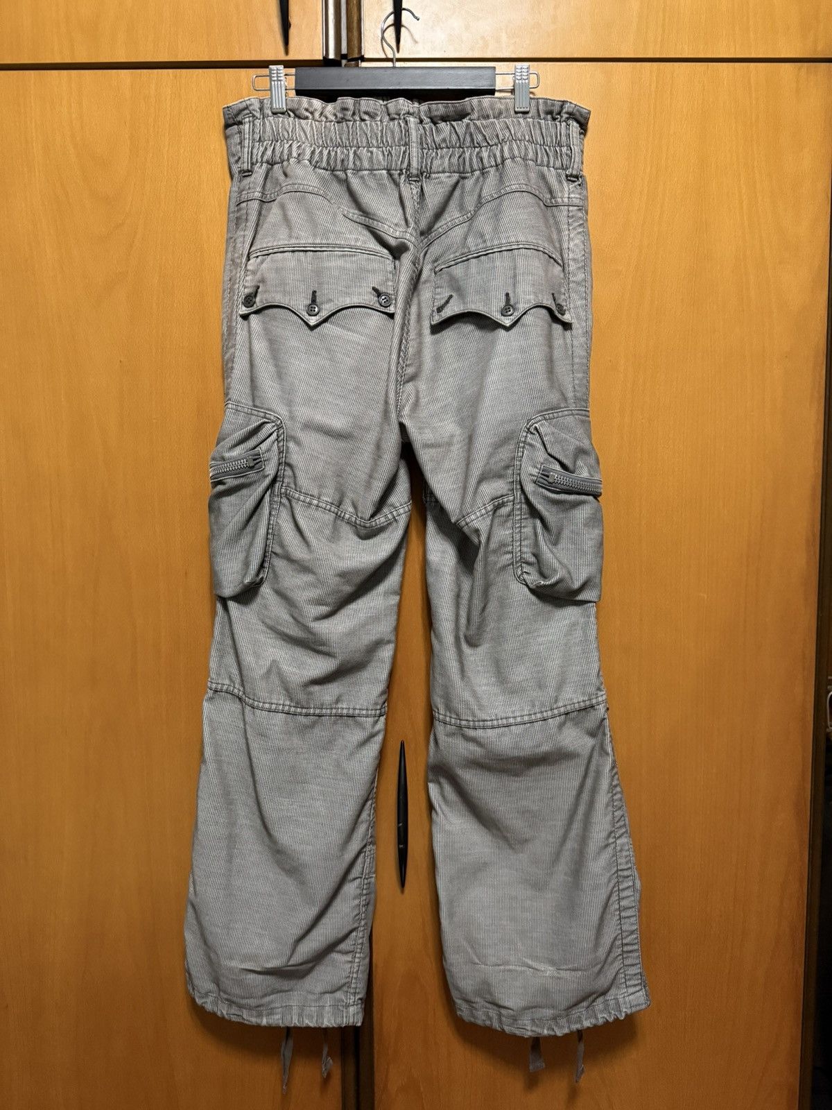 CABANE de ZUCCa Cabane De Zucca SS2000 Articulated Cargo Pants Size US 32 / EU 48 - 2 Thumbnail